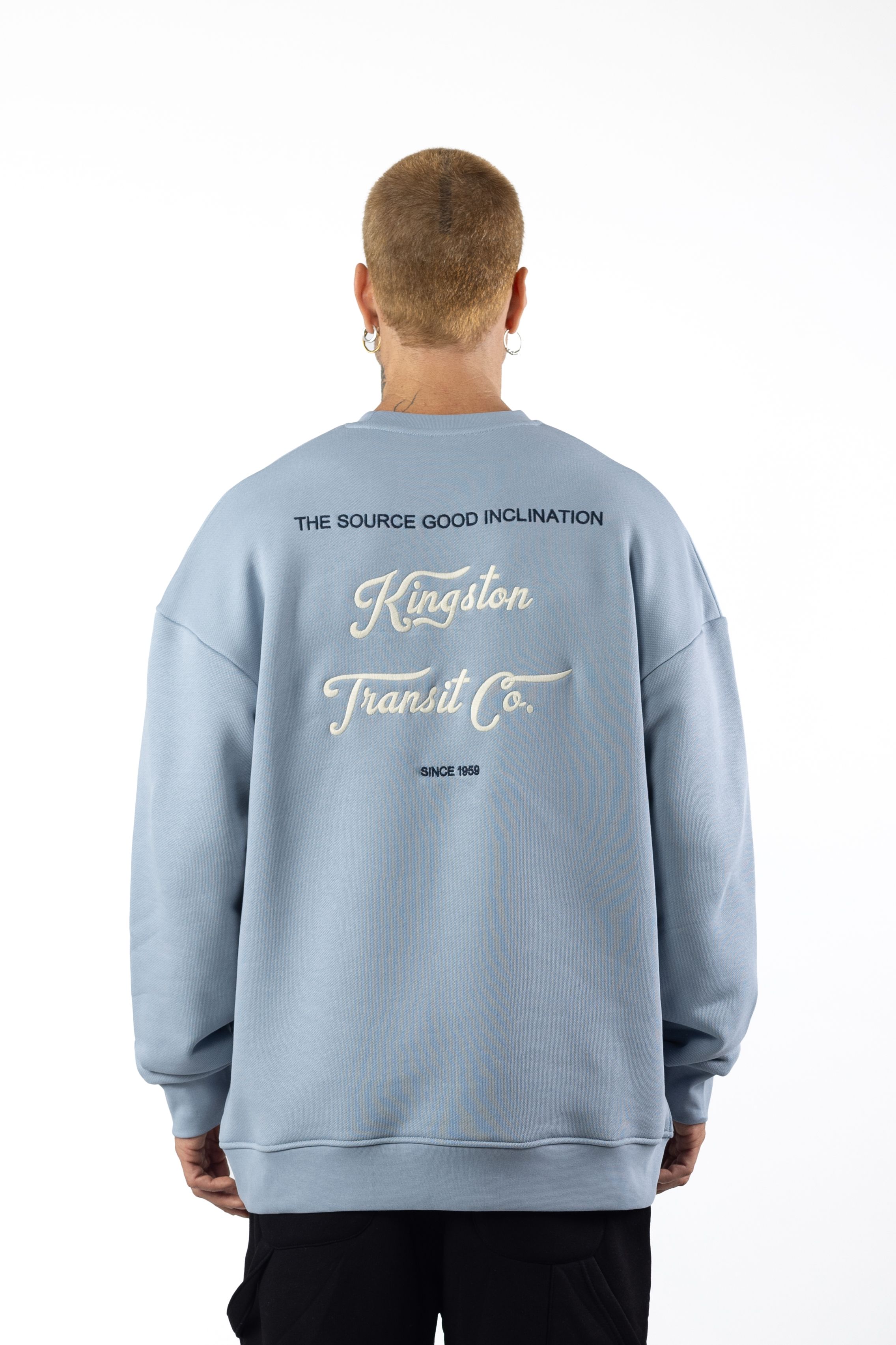 Kingston Transit Co. Nakış İşlemeli Sweatshirt 1015