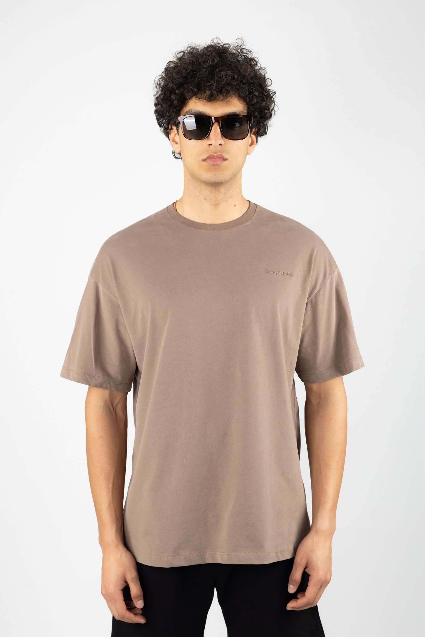 Ben Jordans Special Oversized T-Shirt - Taş