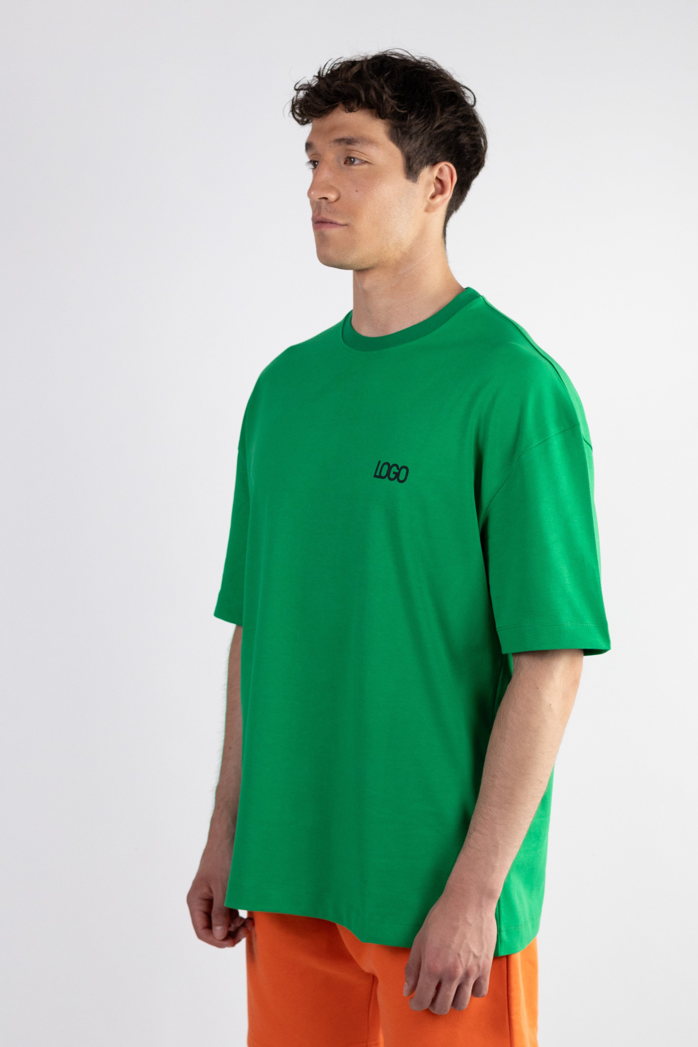 Oversized Baskılı T-Shirt