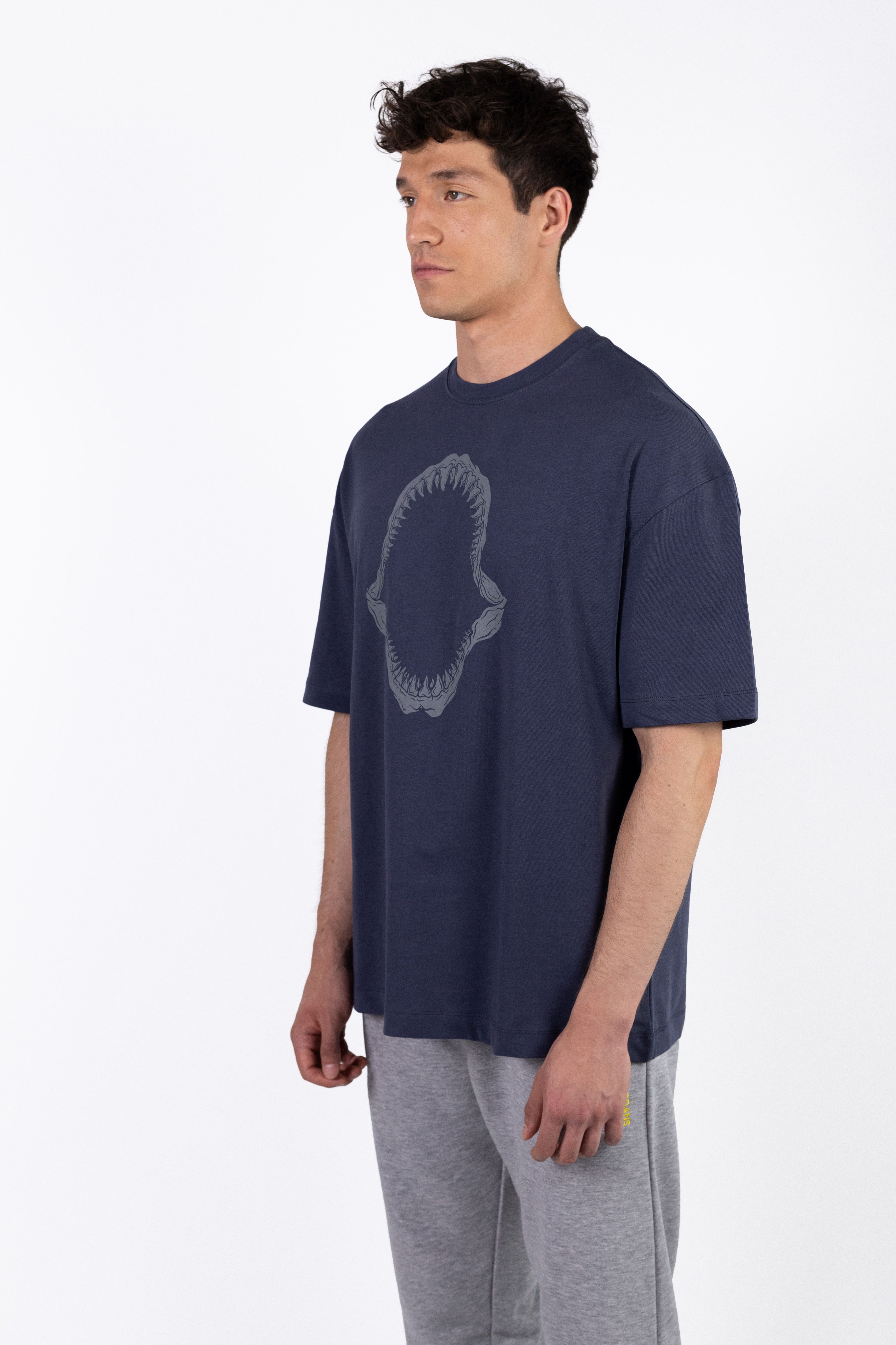 Oversized Baskılı T-Shirt