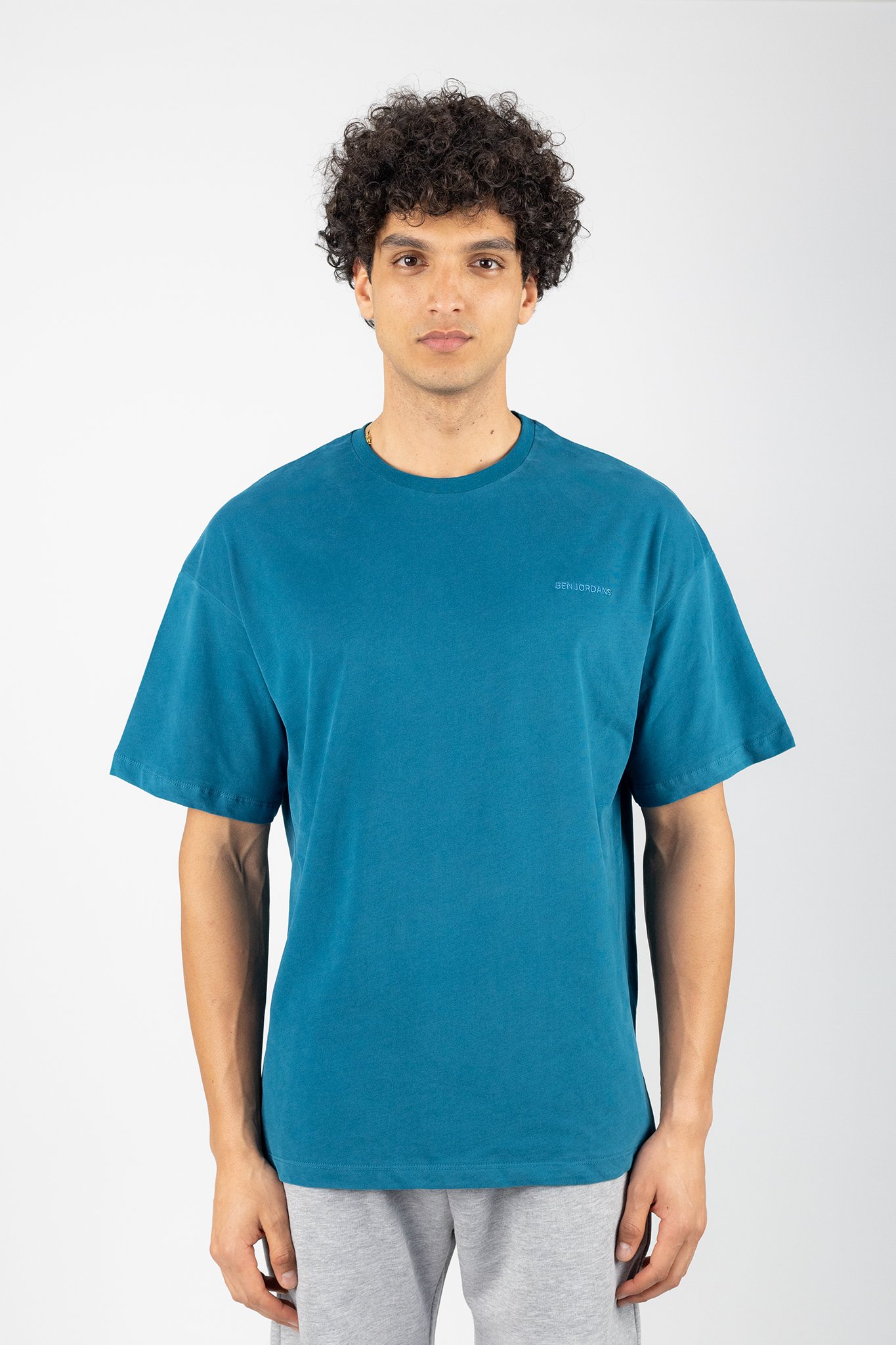 Ben Jordans Special Oversized T-Shirt - Petrol