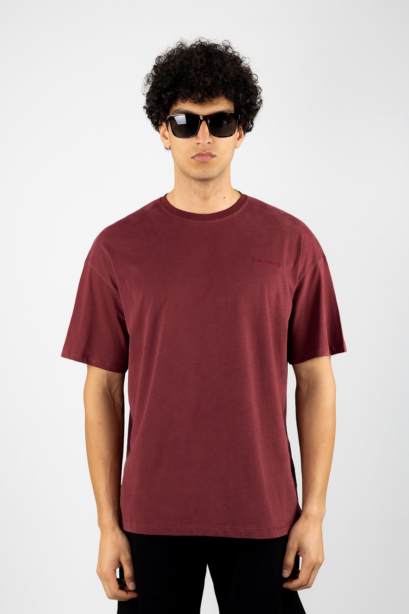 Ben Jordans Special Oversized T-Shirt - Bordo