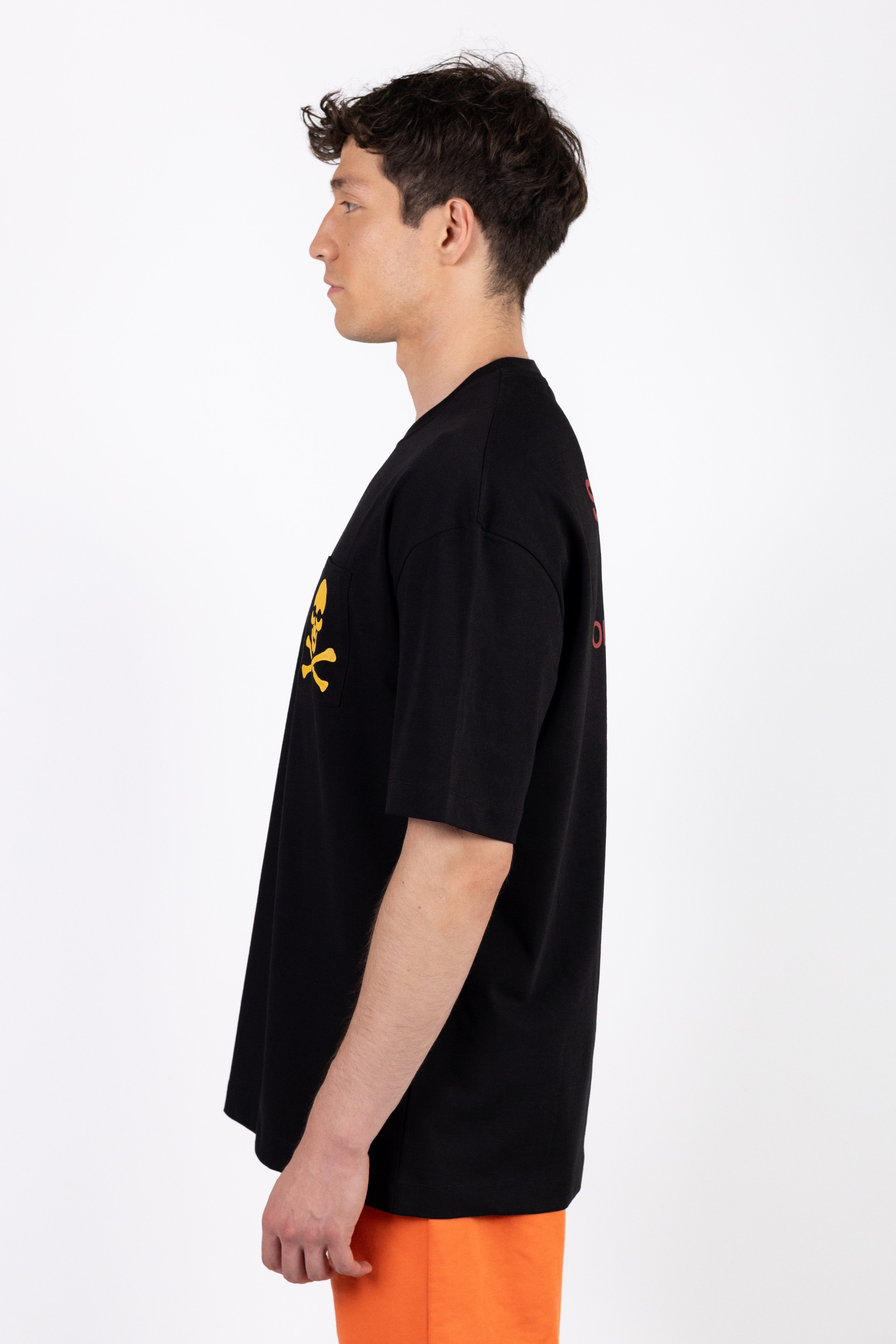 Oversized Baskılı T-Shirt