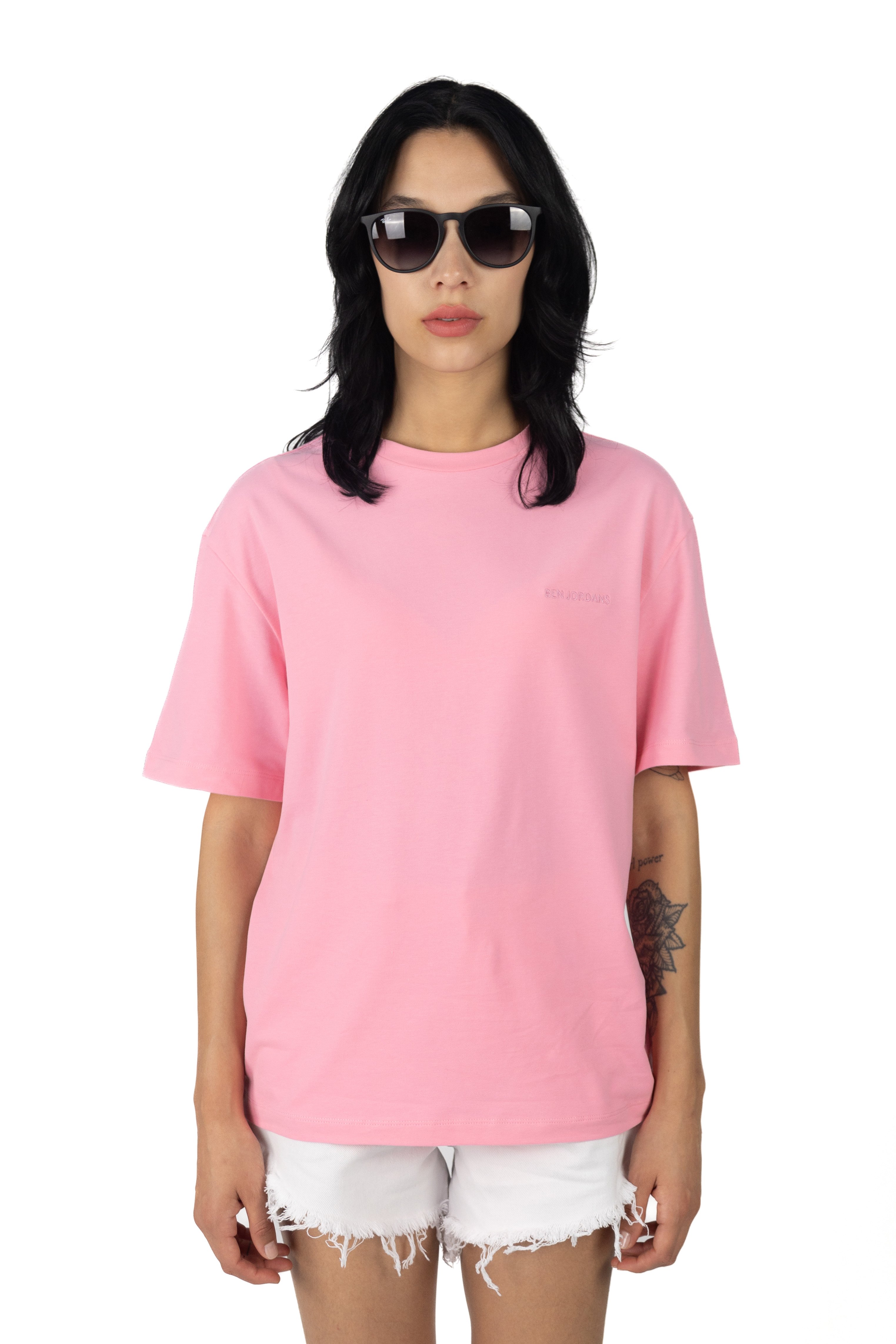 Ben Jordans Special Oversized T-Shirt - Toz Pembe