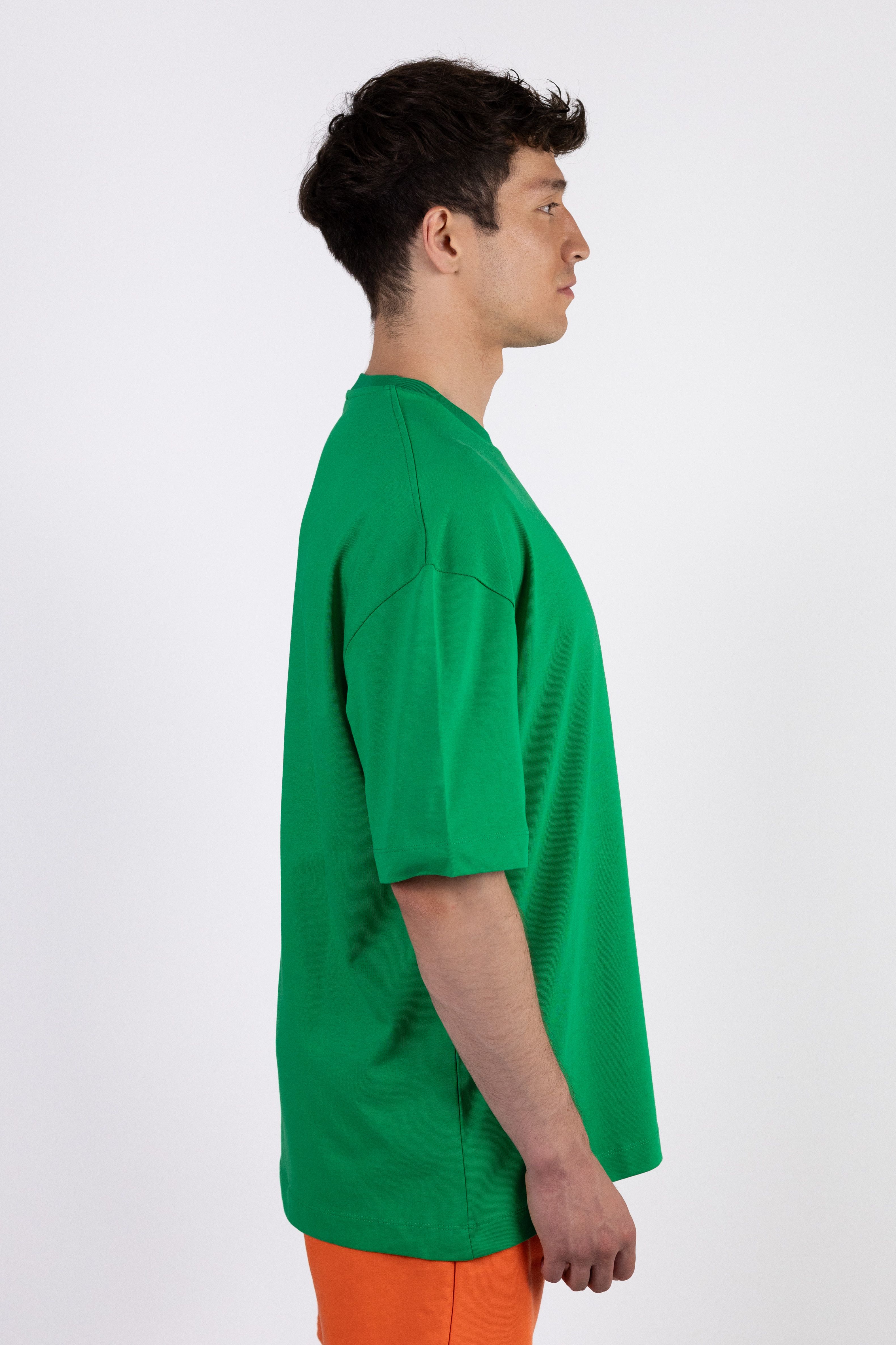 Oversized Baskılı T-Shirt