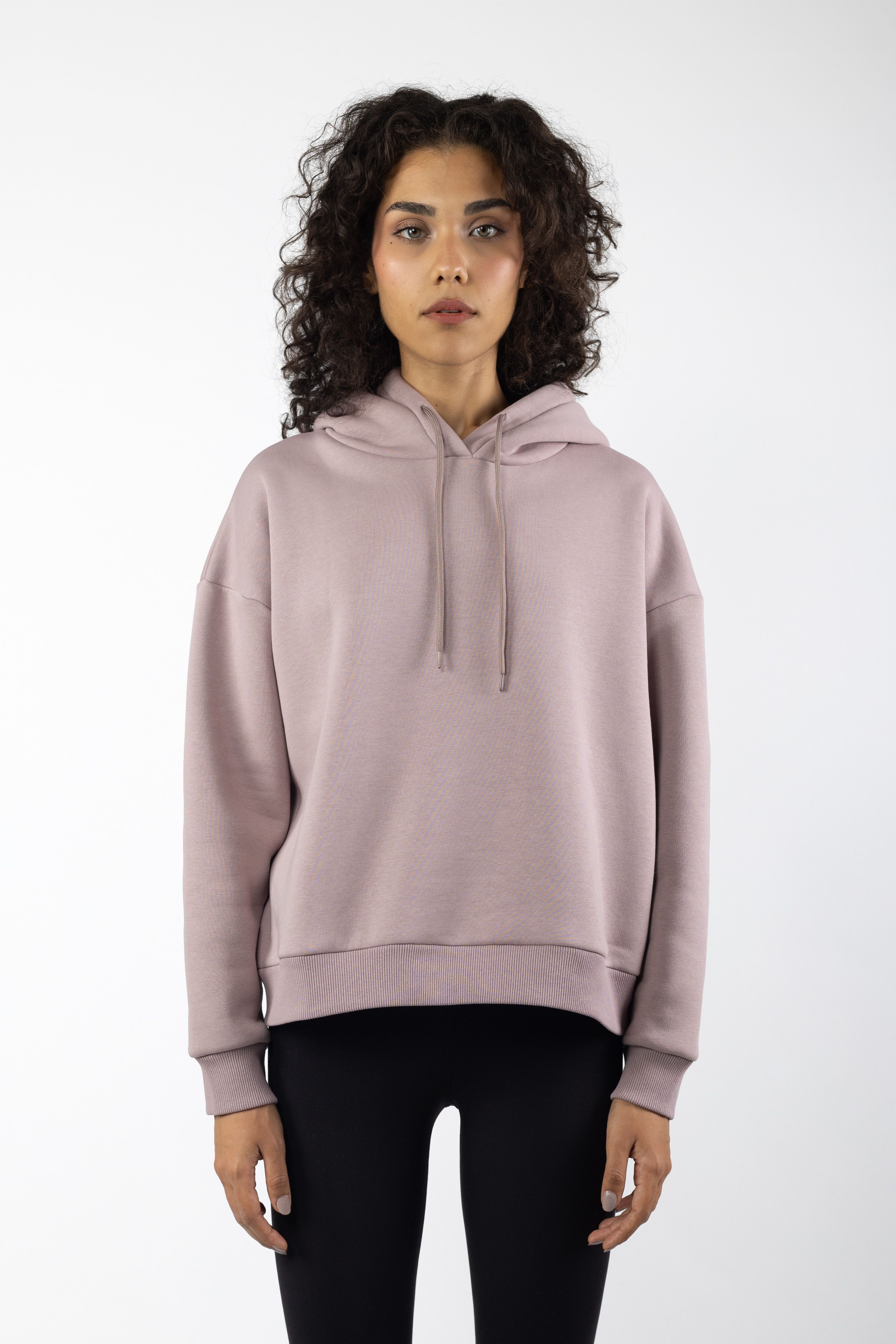 Kapüşonlu Sweatshirt 1040 - Açık Leylak