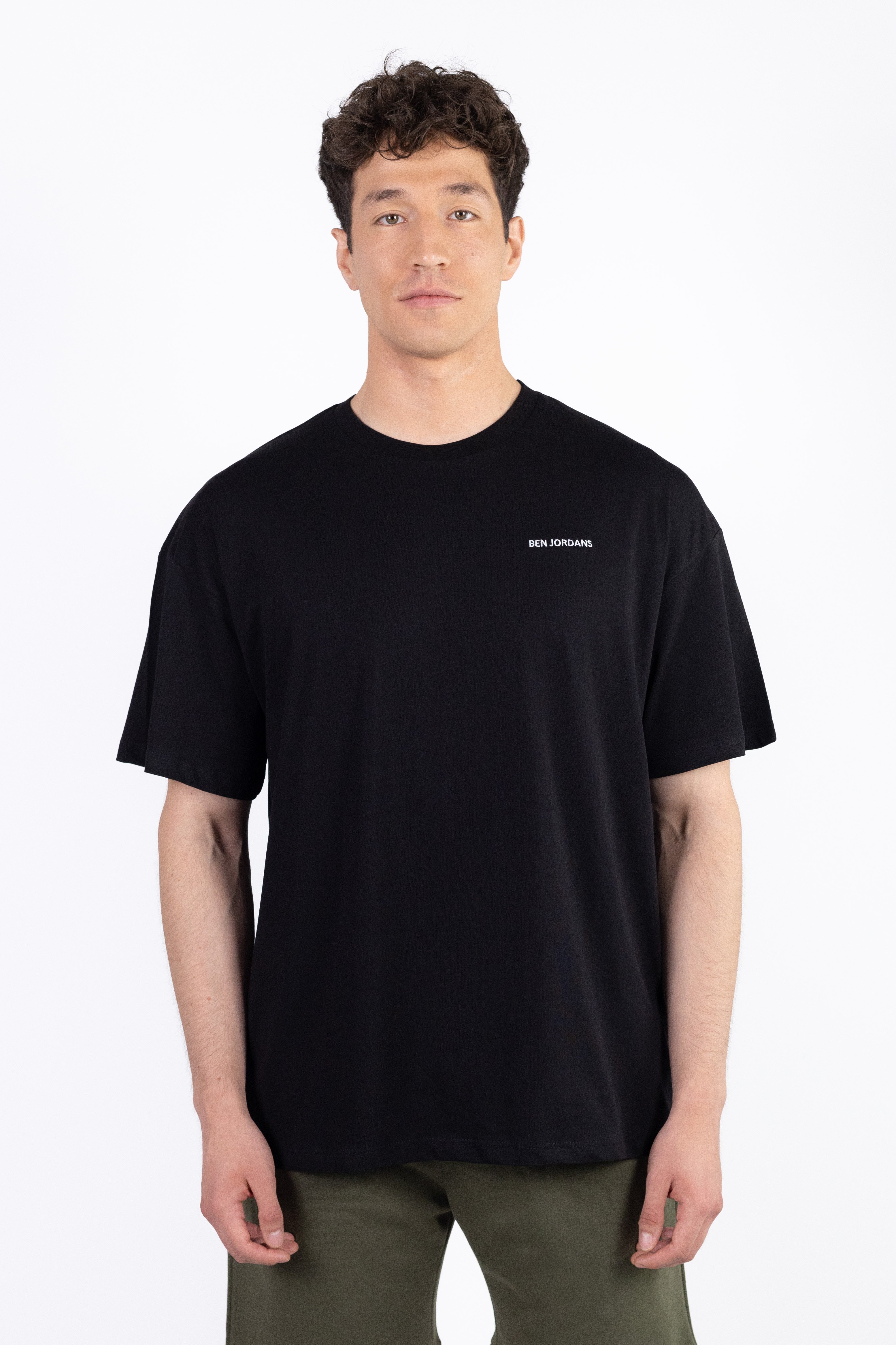 Ben Jordans Special Relaxfit T-Shirt - Siyah