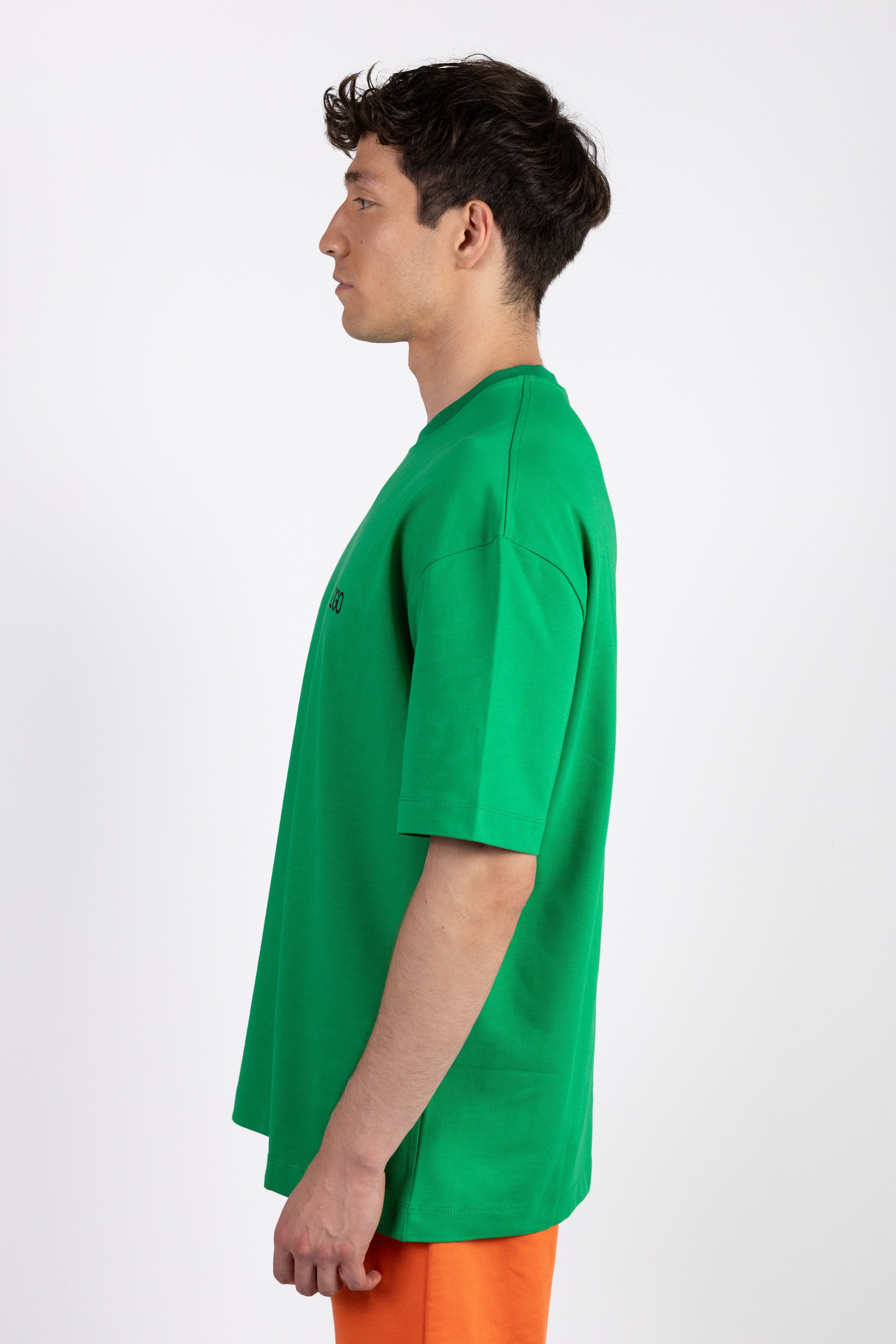 Oversized Baskılı T-Shirt