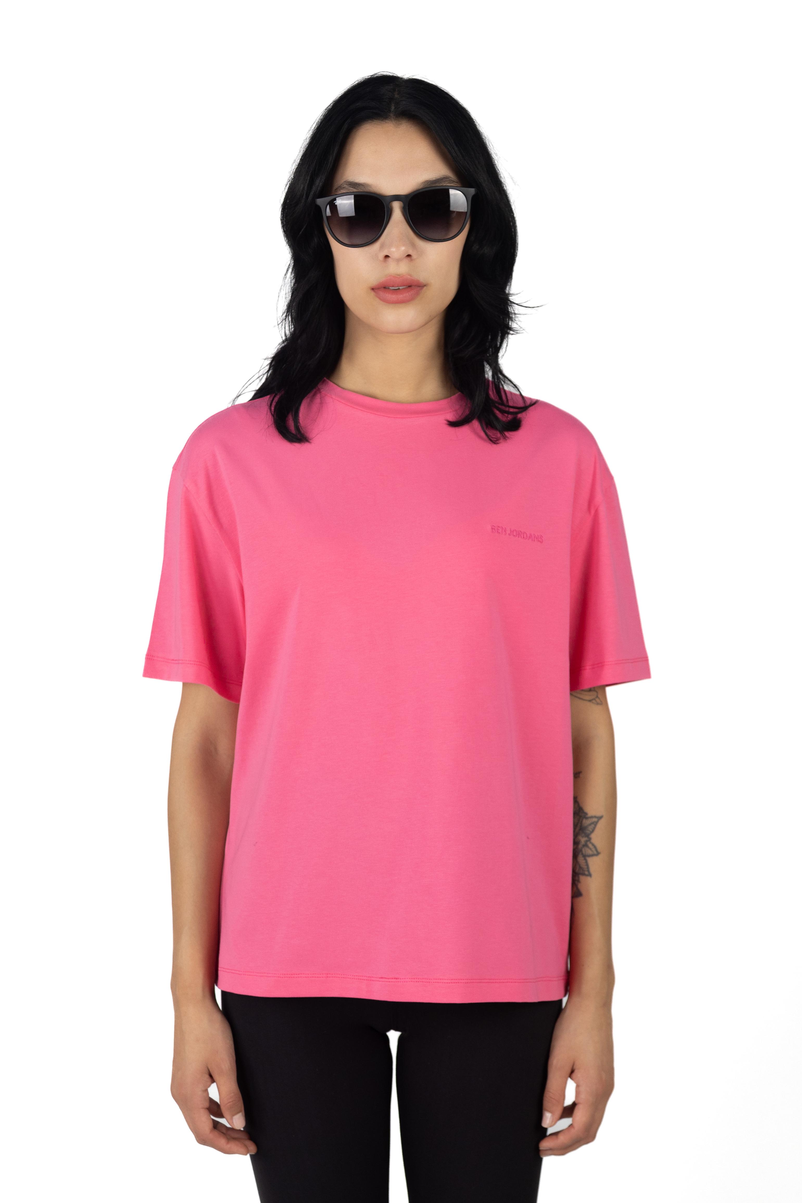 Ben Jordans Special Oversized T-Shirt - Pembe