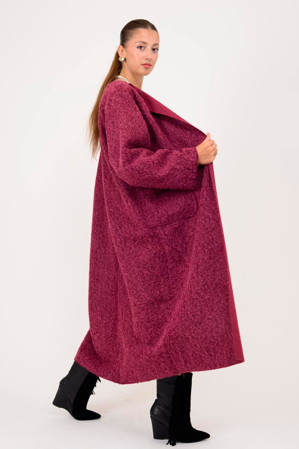 CEP DETAYLI KEÇE KABAN