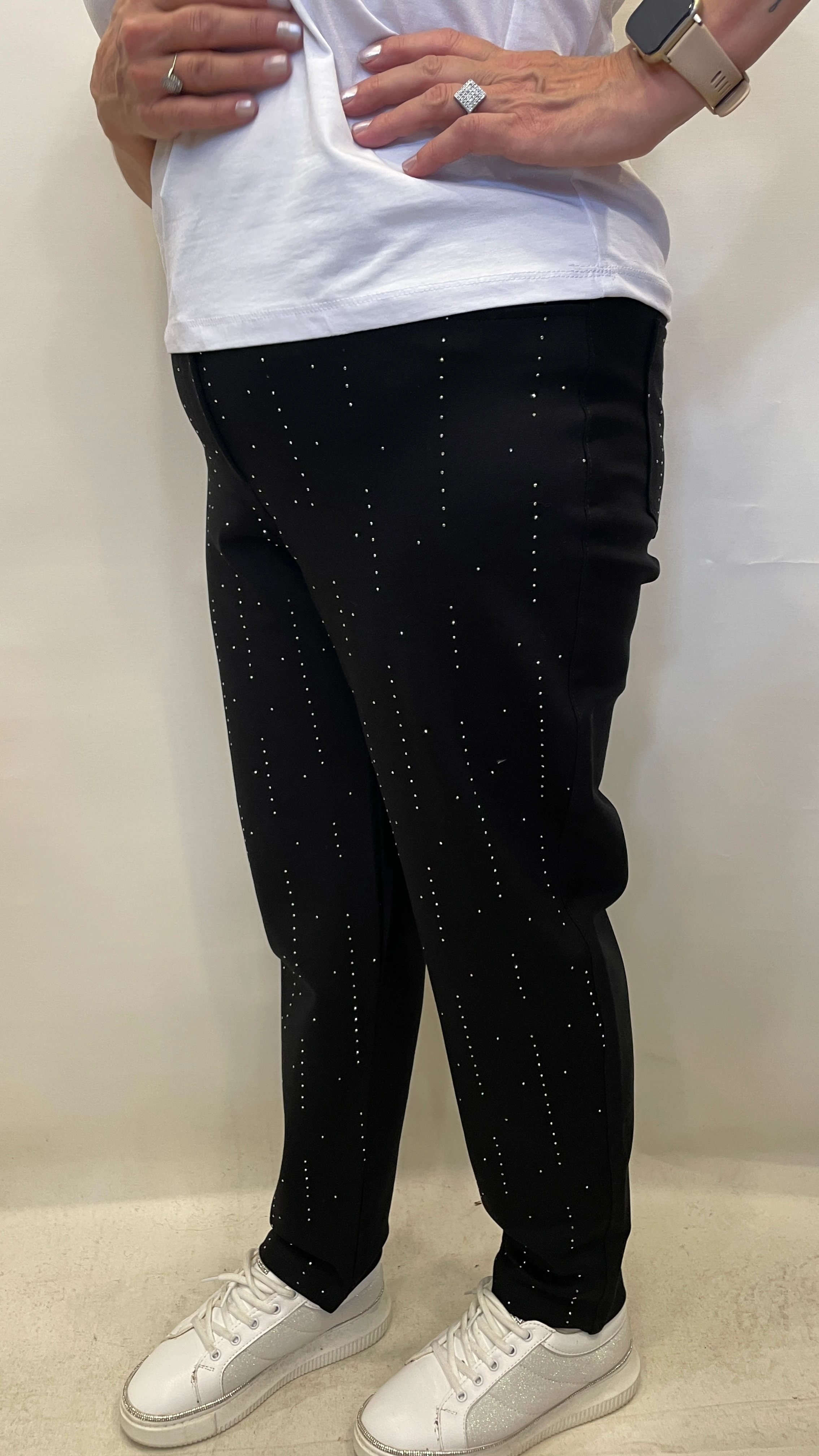 BÜYÜK BEDEN TAŞLI PANTOLON