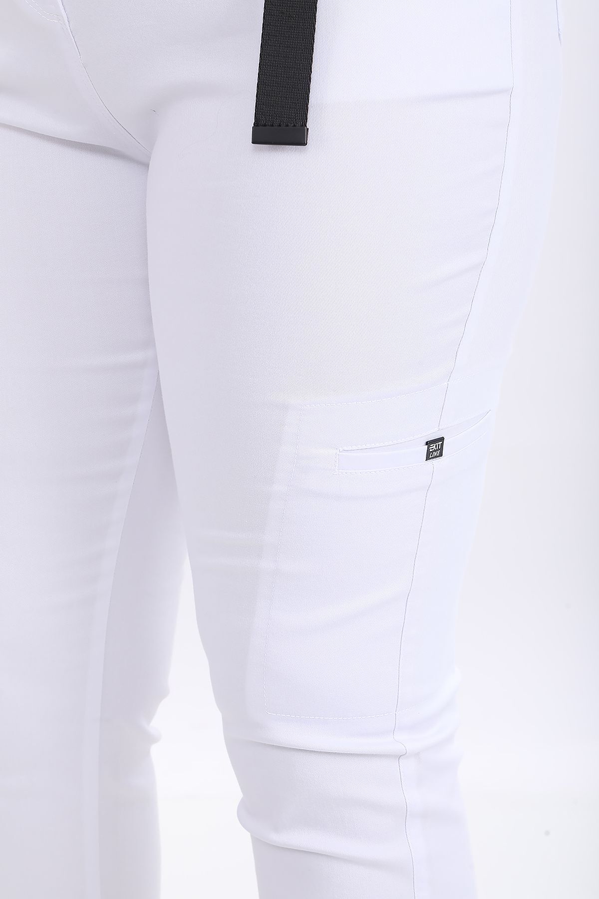 BÜYÜK BEDEN PAMUKLU YÜKSEK BEL PANTOLON