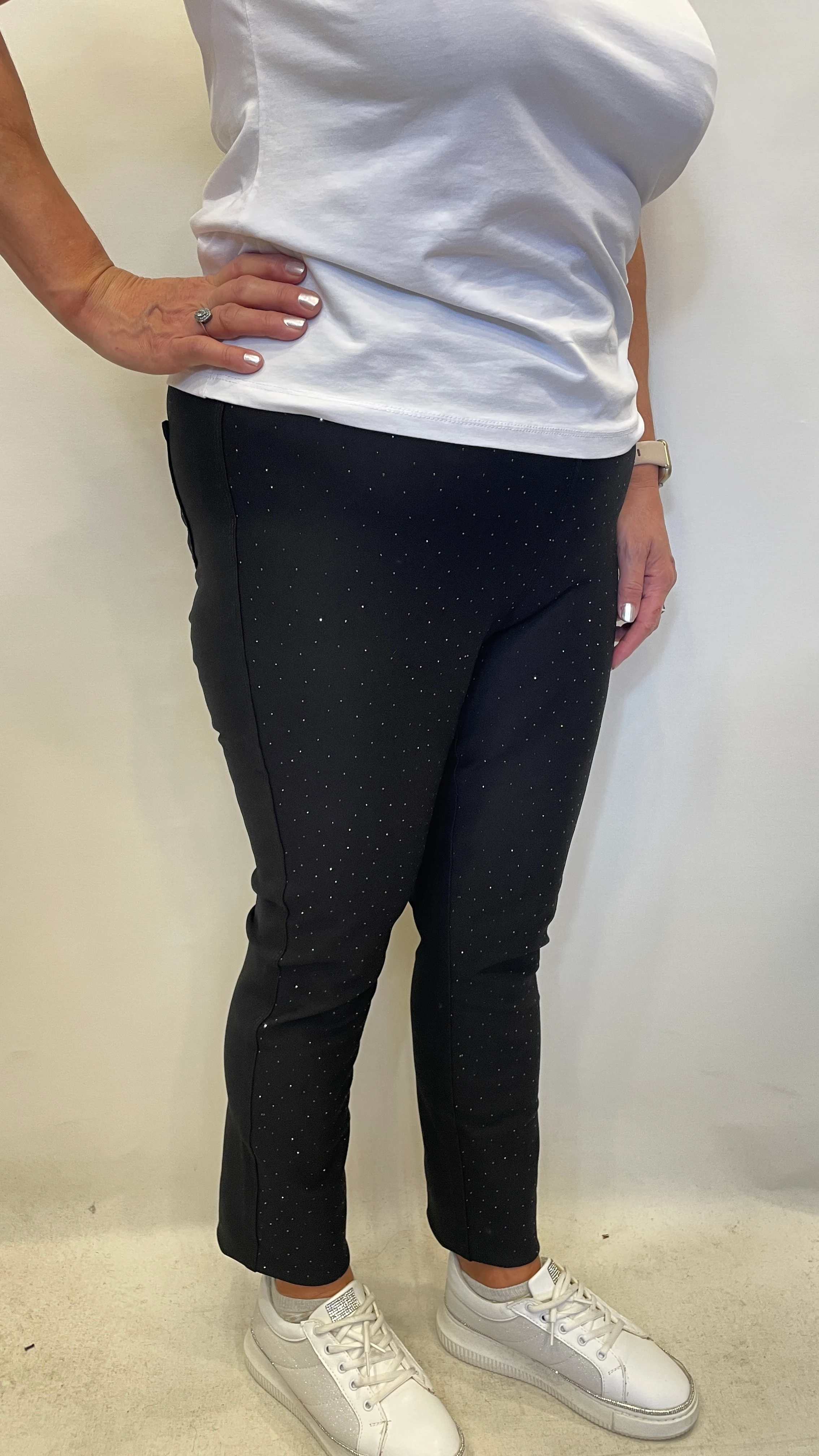 BÜYÜK BEDEN TAŞLI PANTOLON