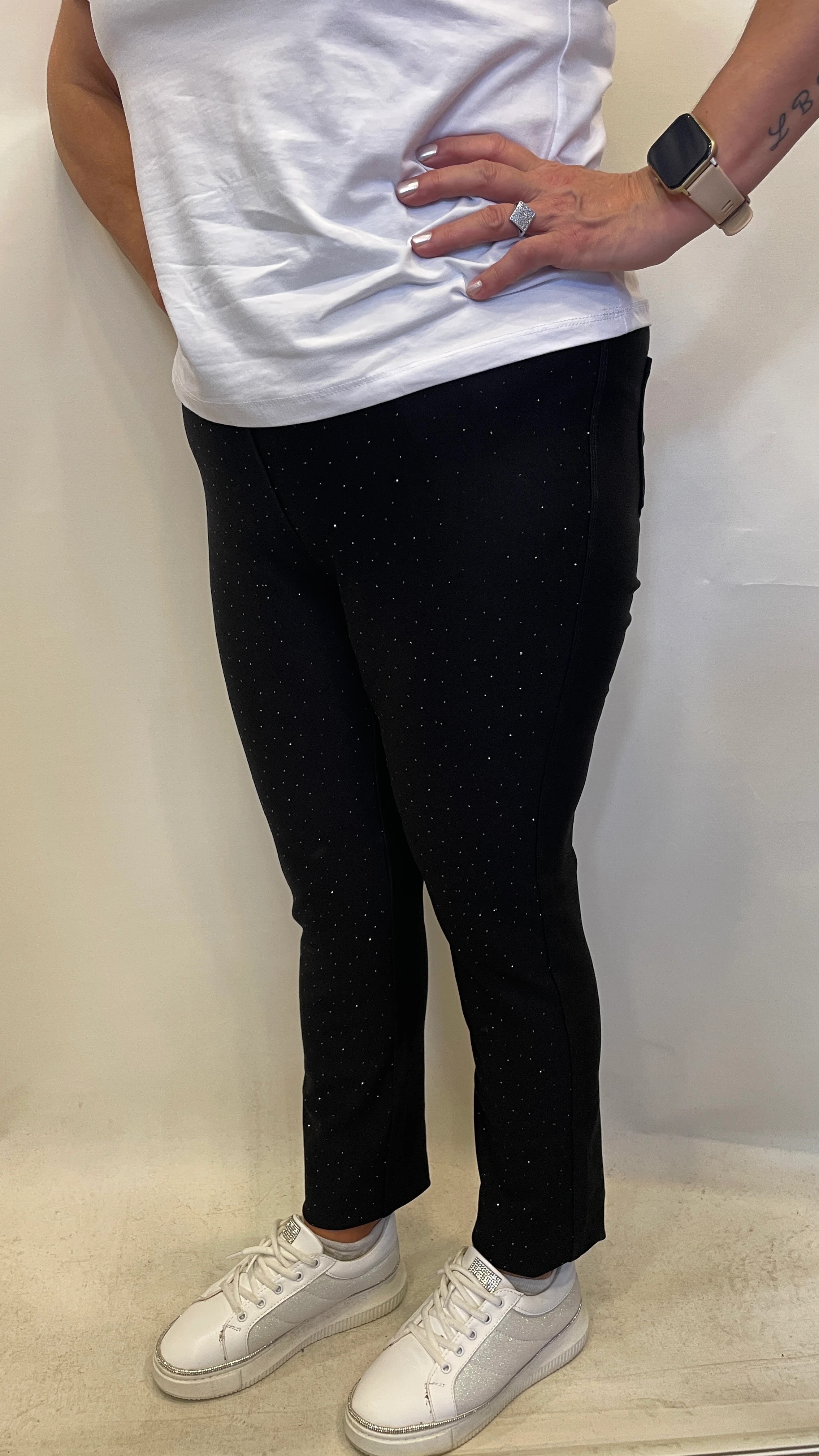 BÜYÜK BEDEN TAŞLI PANTOLON