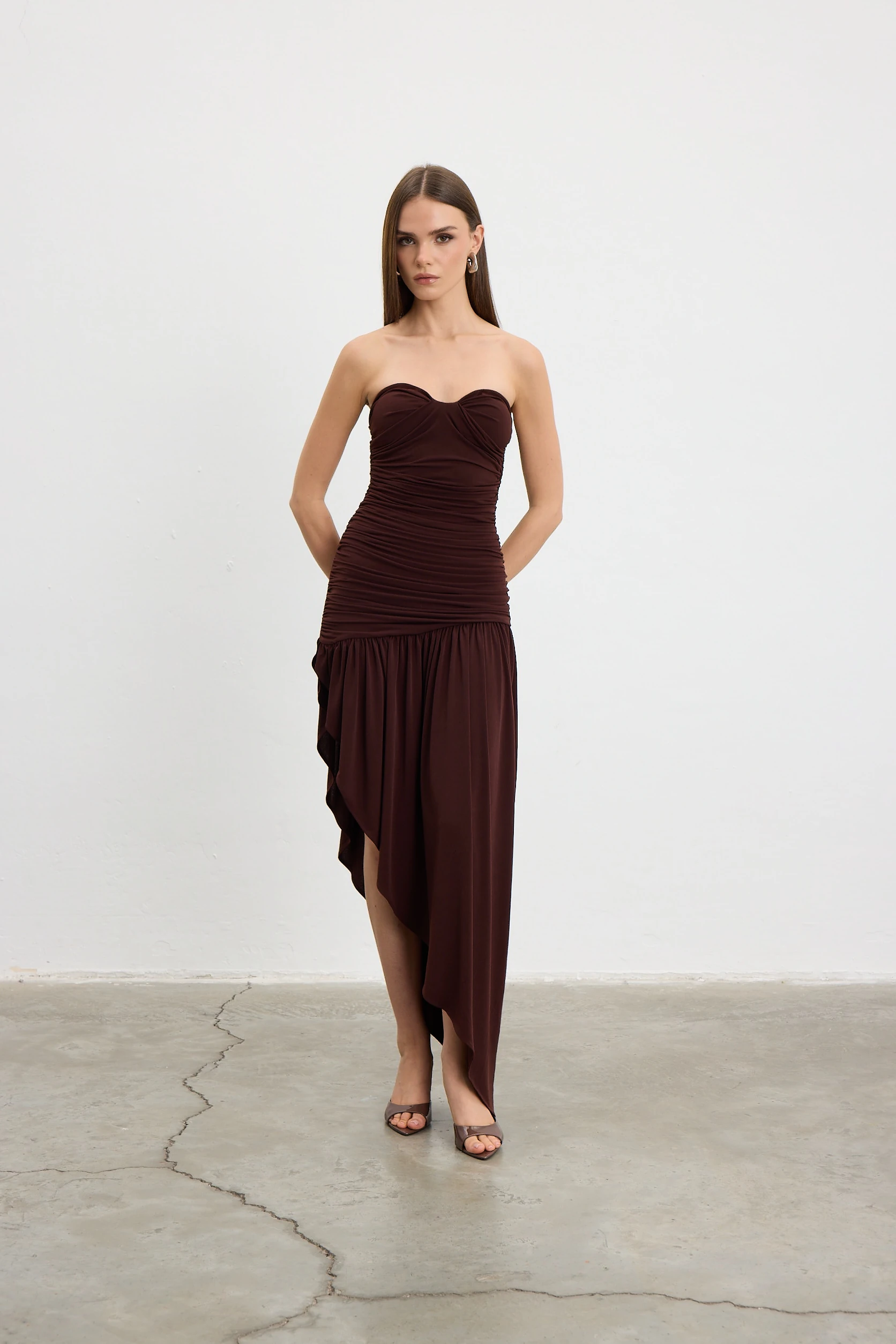 Serene Dress - Acı Kahve