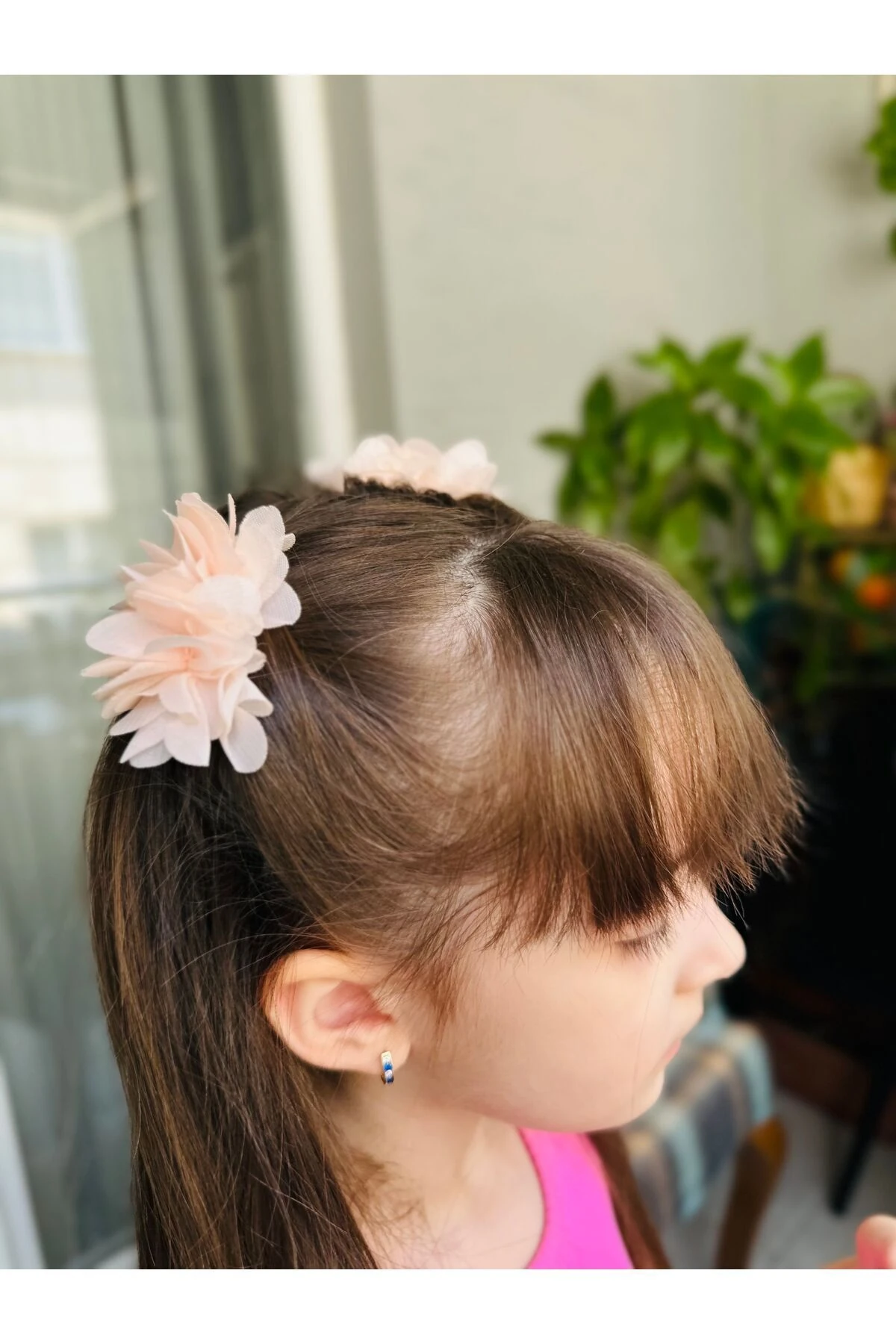 Okul Tokası Çiçekli Kız Toka | Şık ve Renkli Saç Aksesuarı