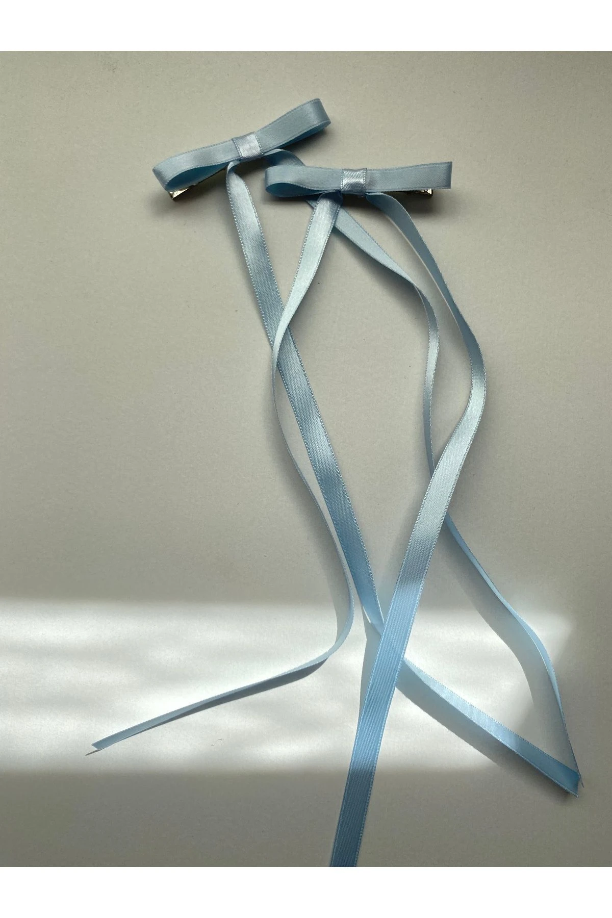 2’li Saten Fiyonk Toka | Şık ve Zarif Saç Aksesuarı