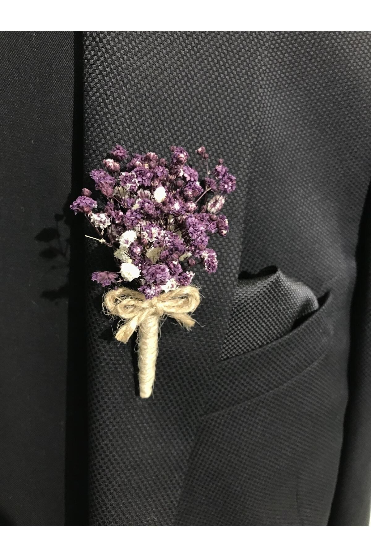 Lila Yaka Çiçeği - Damat Çiçeği - Sağdıç Çiçeği