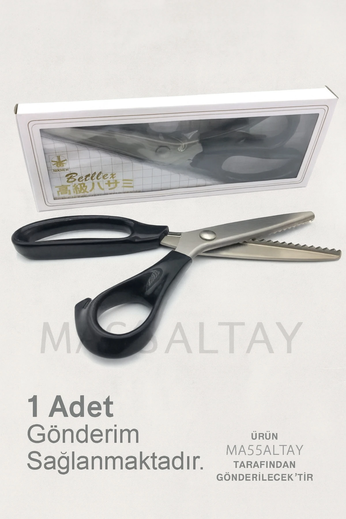 Zig Zag Sürfile Makası – Kumaş Kesim ve Dikiş Aksesuarı