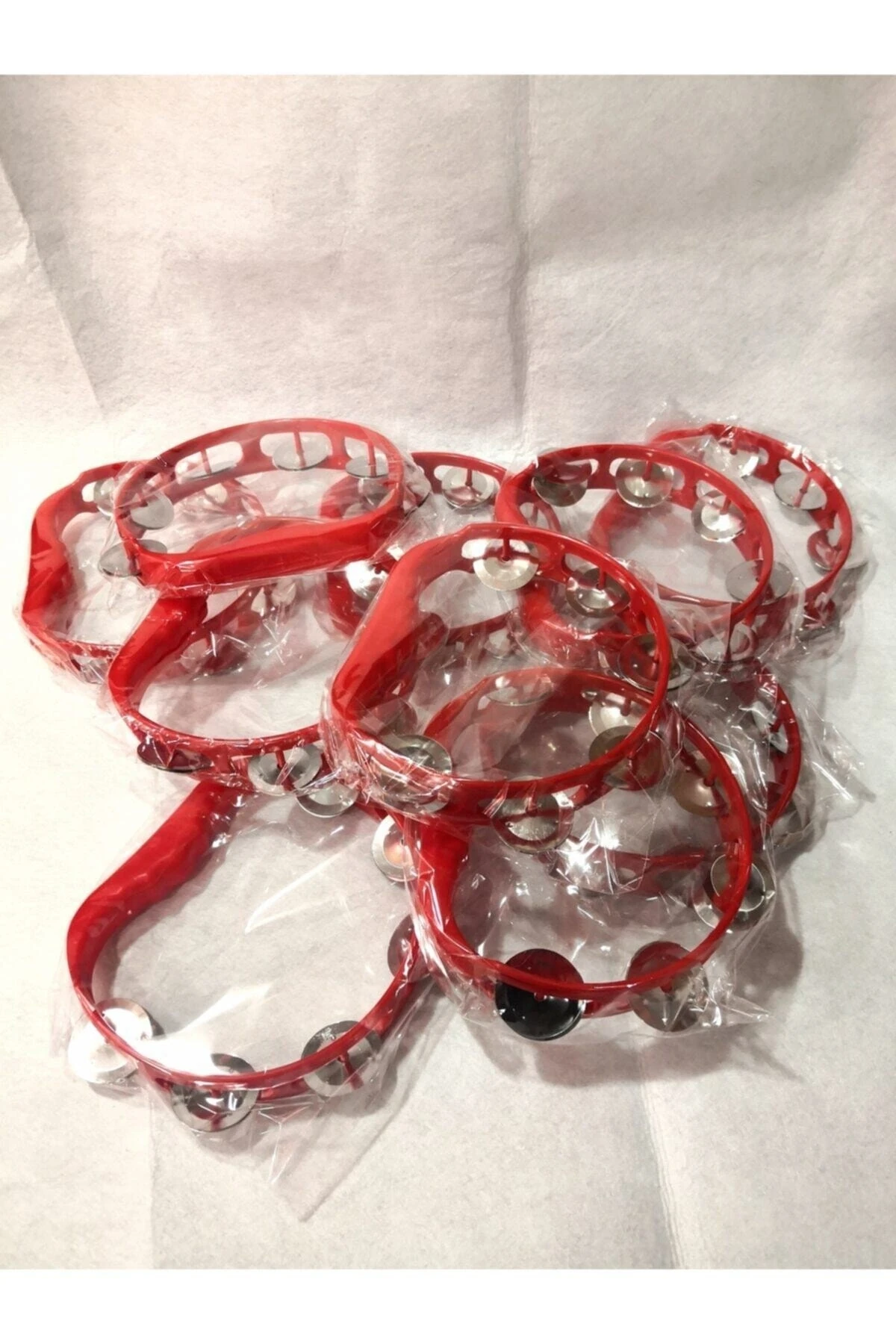 Kına Gecesinde Dağıtmalık Tef 5' li Kırmızı