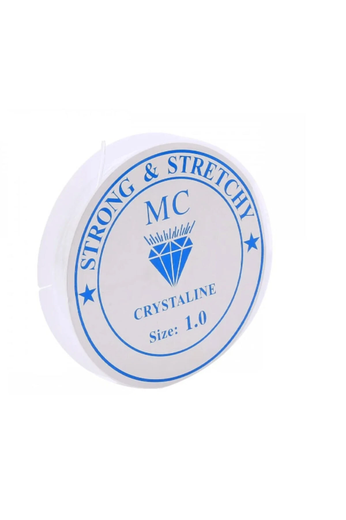 1 mm Lastikli Şeffaf Misina | Esnek Boncuk Misinası