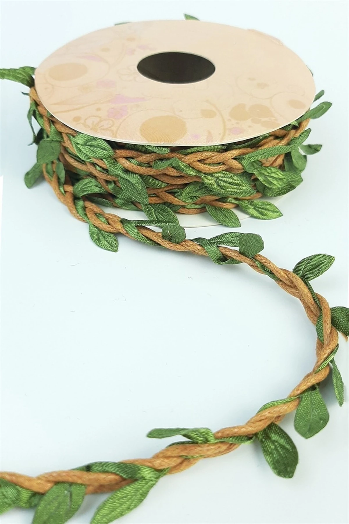 Yapraklı Şerit Hasır Jüt Ip 1 Metre Helsinki – Örgü Ipi – Örgü Ipi