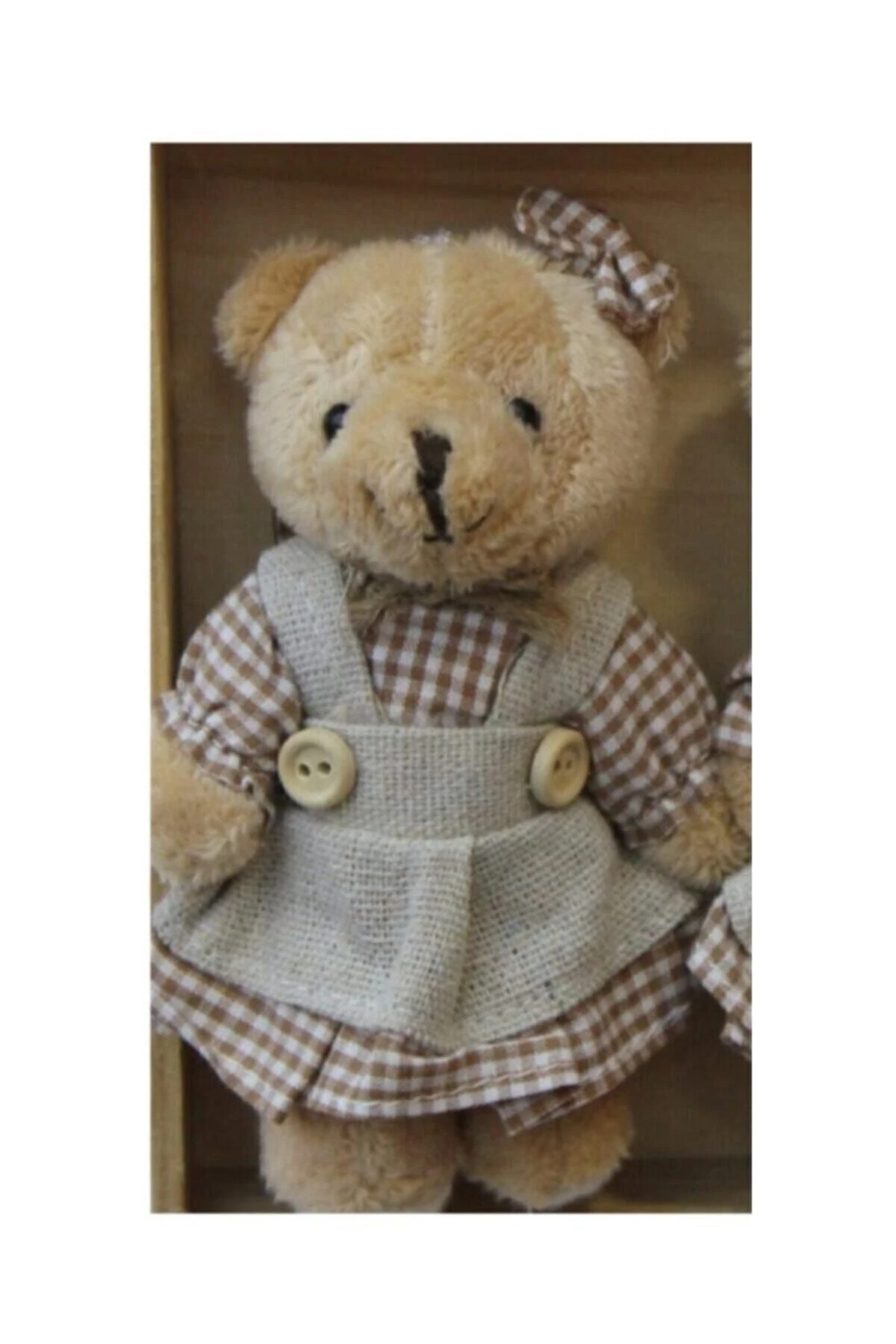 Ayıcık Peluş Anahtarlık – Sevimli ve Romantik Anahtarlık | Sevgiliye Hediye