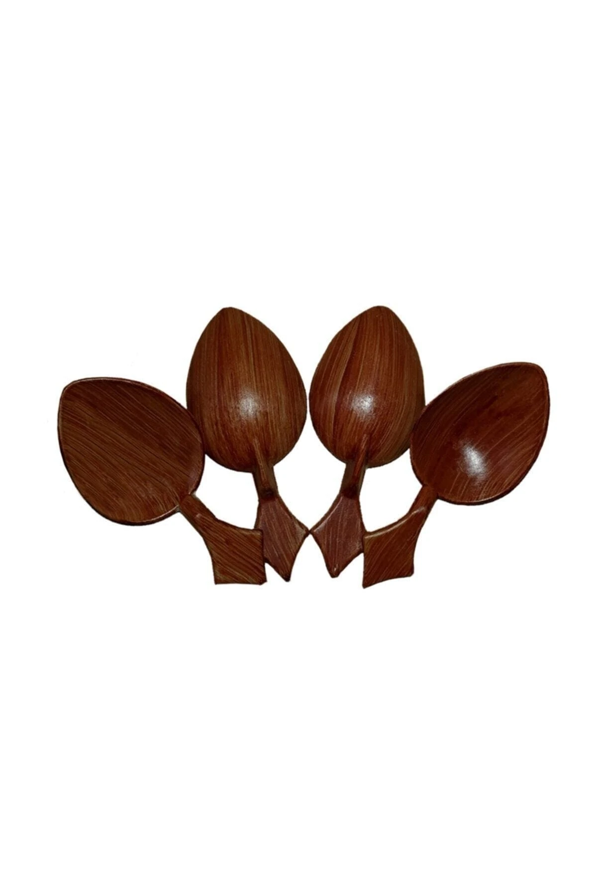 Kısa Oyun Kaşığı 4'lü Set – Magnet, Hediyelik, Süs Aksesuarı