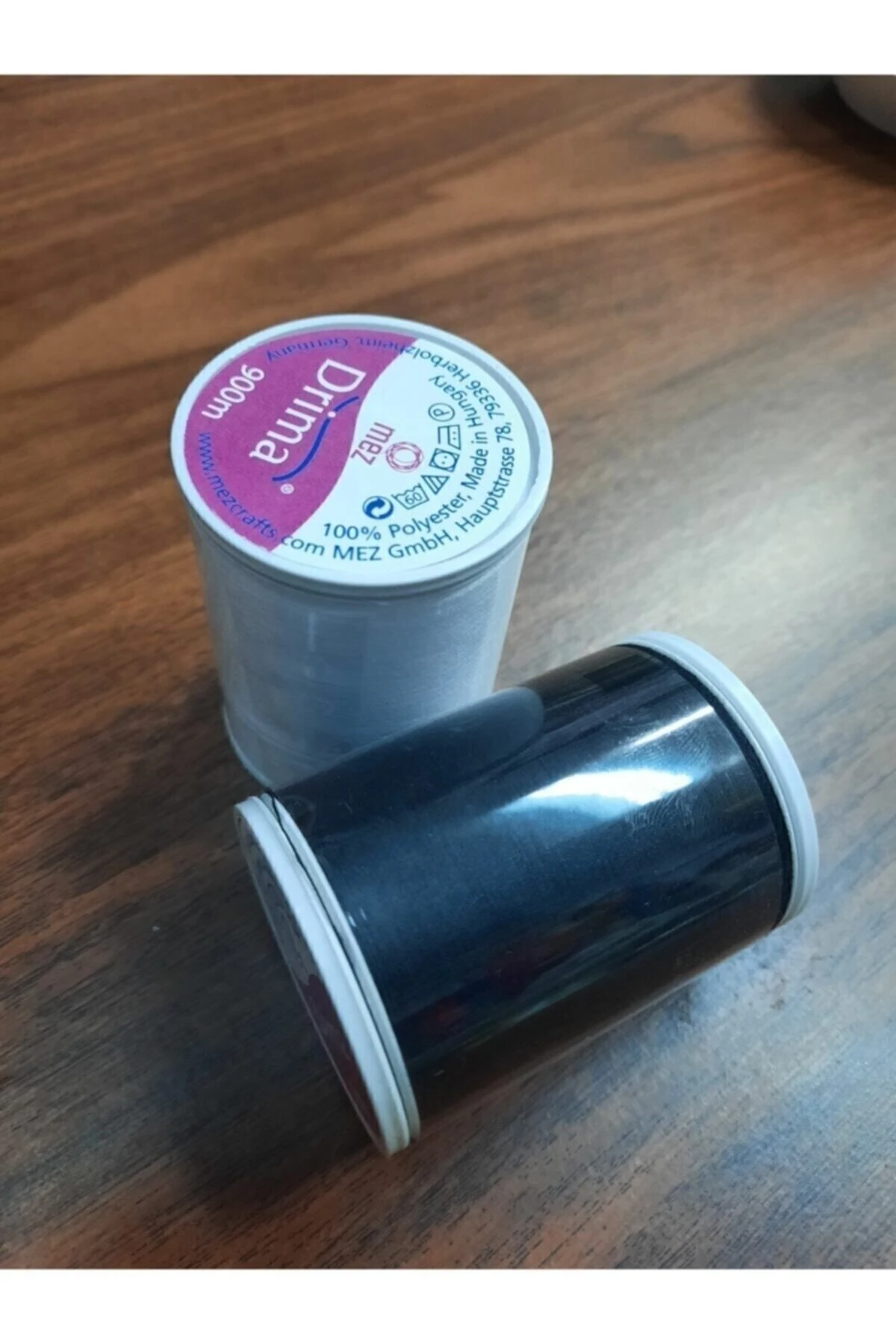 Dikiş İpliği 2’li Set – Siyah & Beyaz | El İşi ve Dikiş Malzemesi