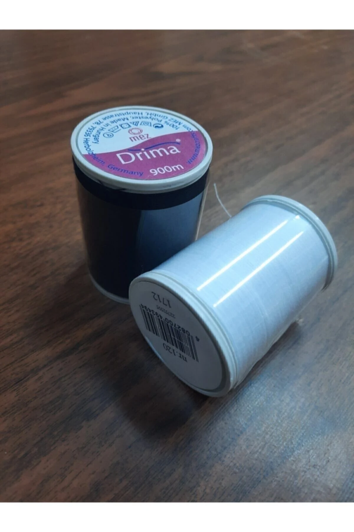 Dikiş İpliği 2’li Set – Siyah & Beyaz | El İşi ve Dikiş Malzemesi