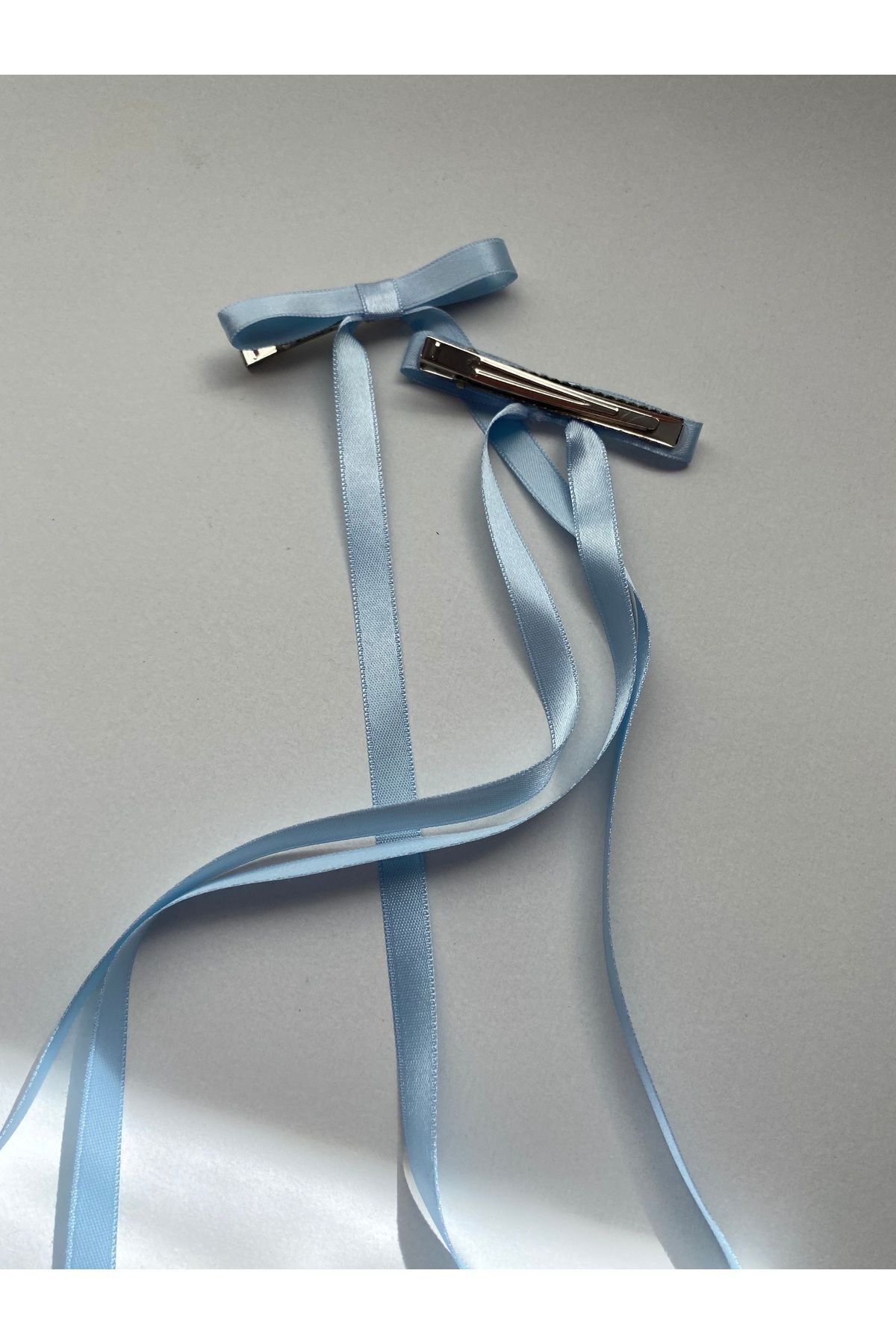 2’li Saten Fiyonk Toka | Şık ve Zarif Saç Aksesuarı