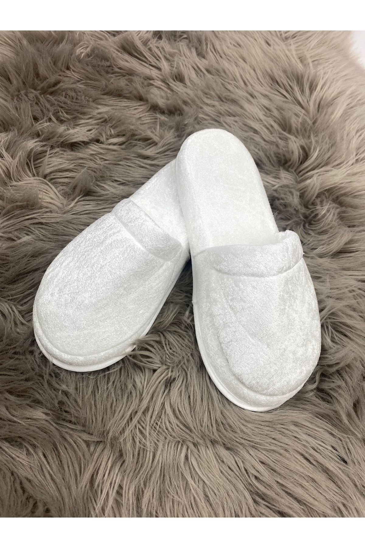 Beyaz Lohusa Terliği | Hastane Çıkışı Anne ve Hamile Terlik Modeli