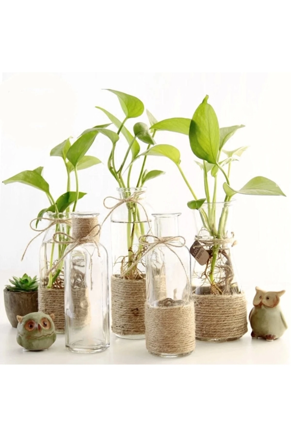 100 gr Jüt İplik 10’lu Set | Hasır, Kırnap, Doğal ve Çuval İpi