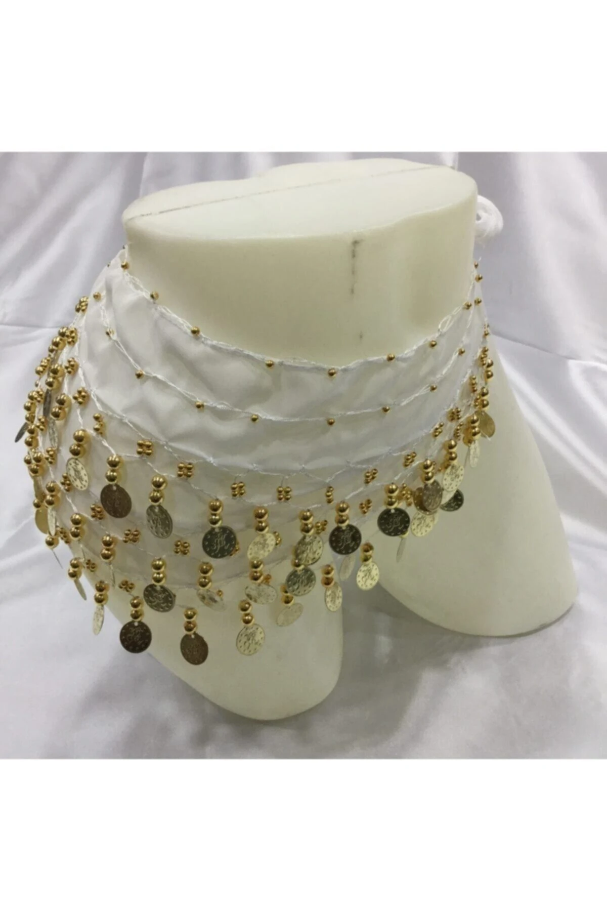 Dansa Özel Beyaz Şakira Kemeri – Magnet ve Hediyelik Süs Aksesuarı