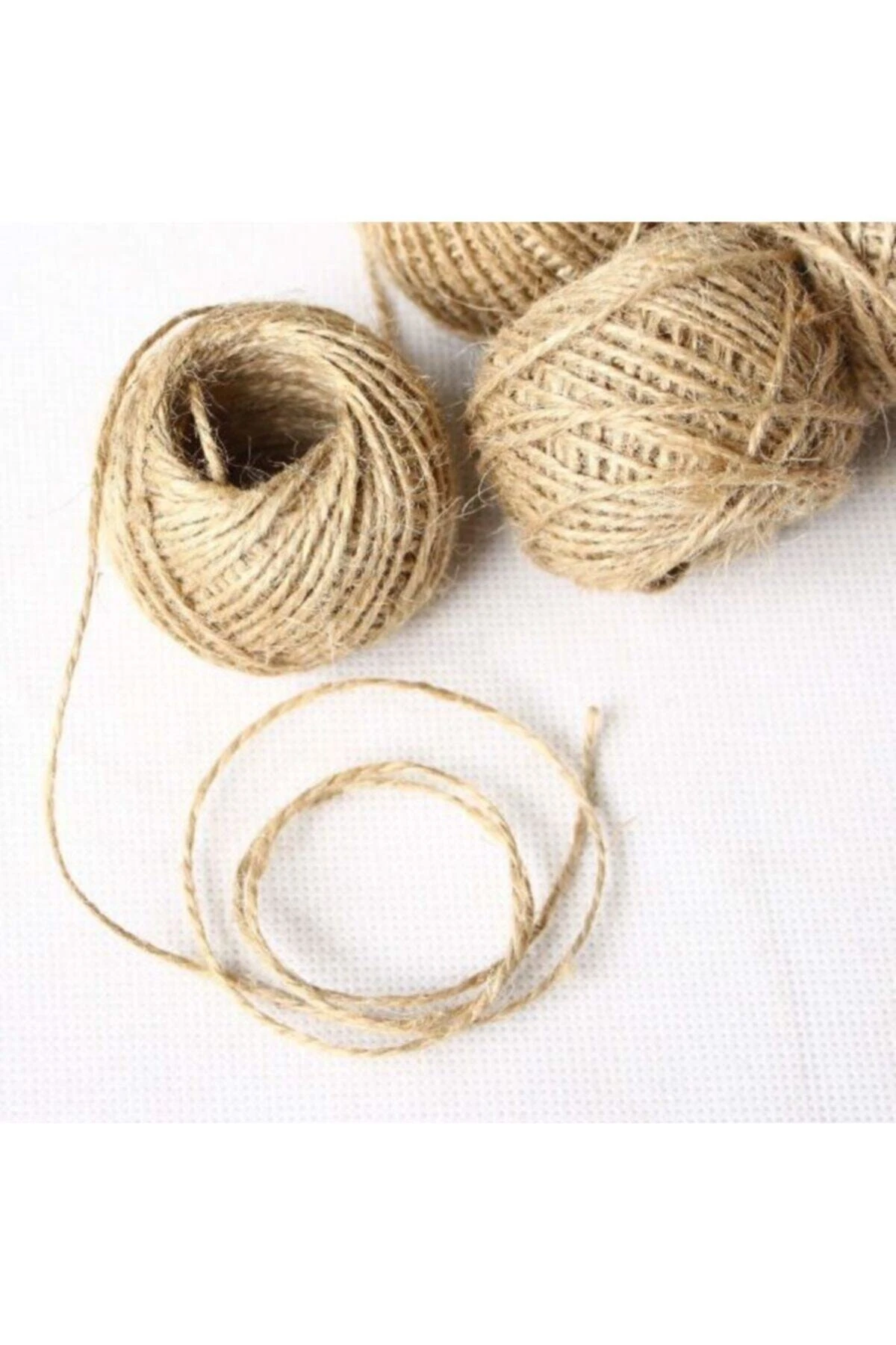 Jüt Ip Hasır Ip 100 Mtre 2 Adet Hasır Ip – Örgü Ipi – Örgü Ipi