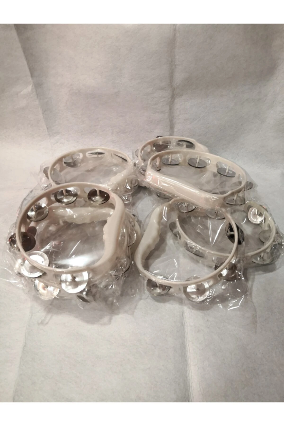 Beyaz Dağıtmalık Kına Tefi – 10 Adet | Kına Gecesi ve Eğlence Aksesuarı