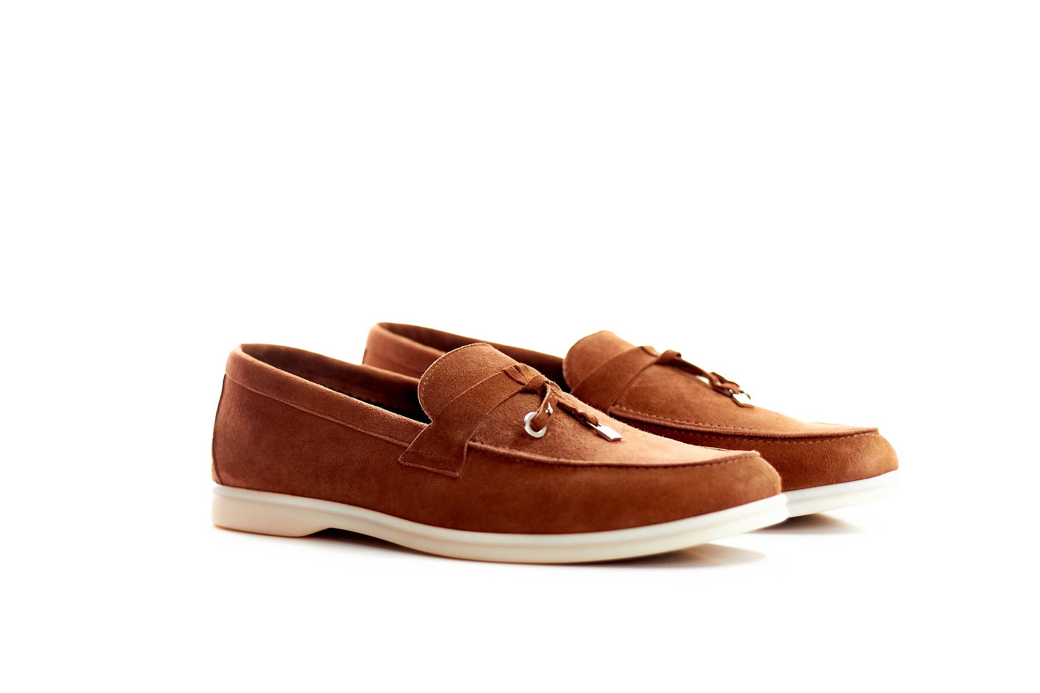 Toka Detaylı Bıyık Erkek Loafer Ayakkabı 9100 - Taba