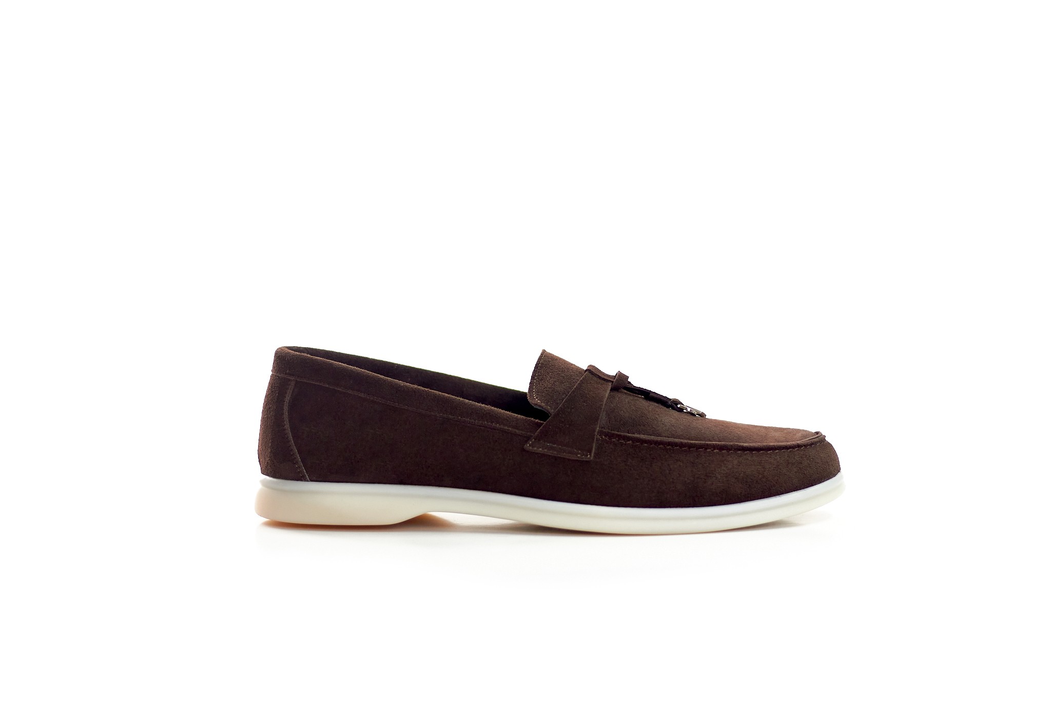 Toka Detaylı Bıyık Erkek Loafer Ayakkabı 9100 - Kahverengi
