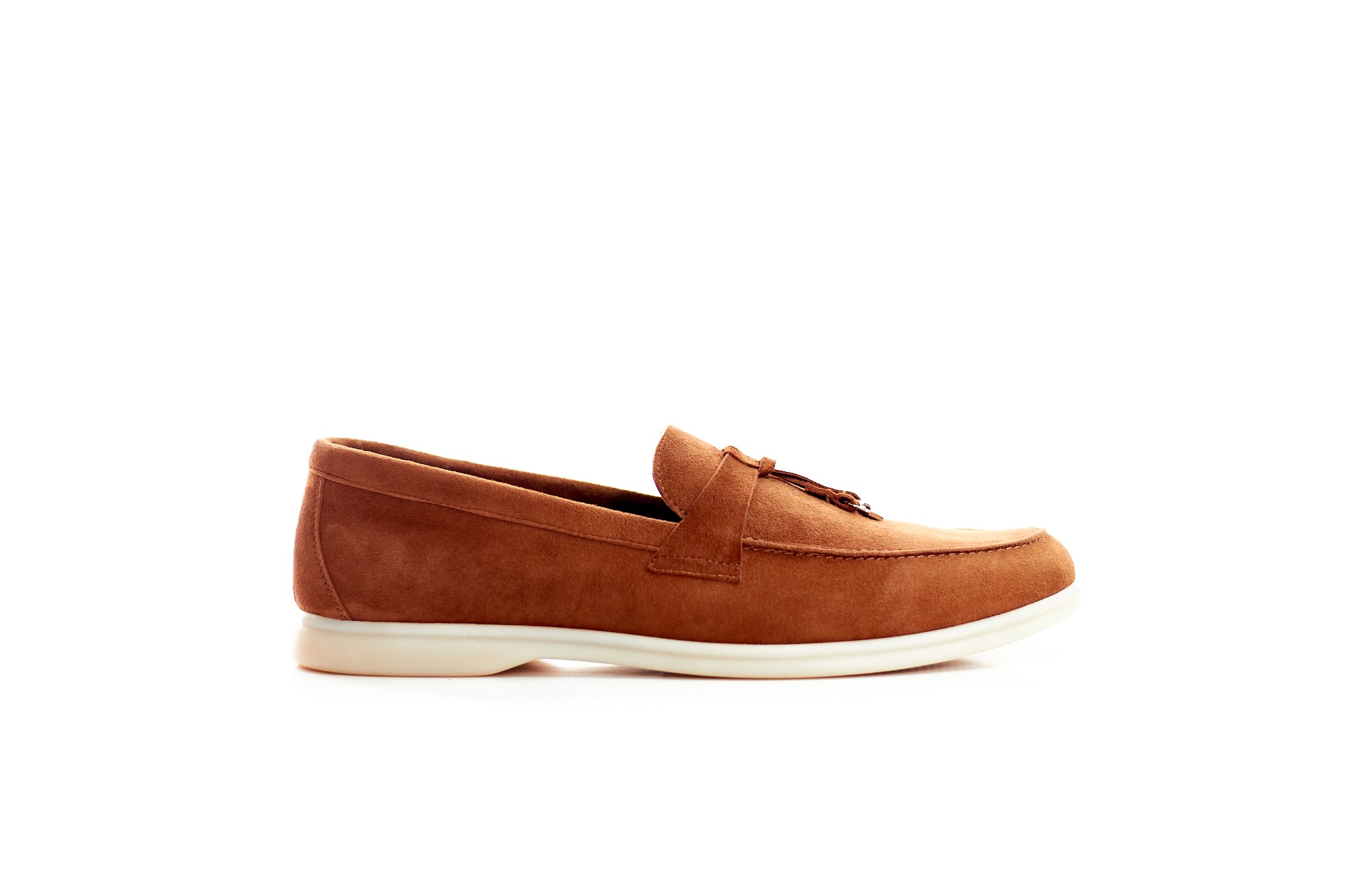 Toka Detaylı Bıyık Erkek Loafer Ayakkabı 9100 - Taba