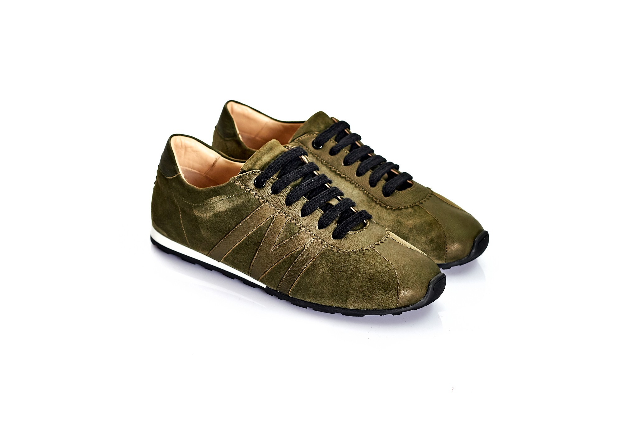 Samba Kadın Sneaker Ayakkabı 0137 - Haki