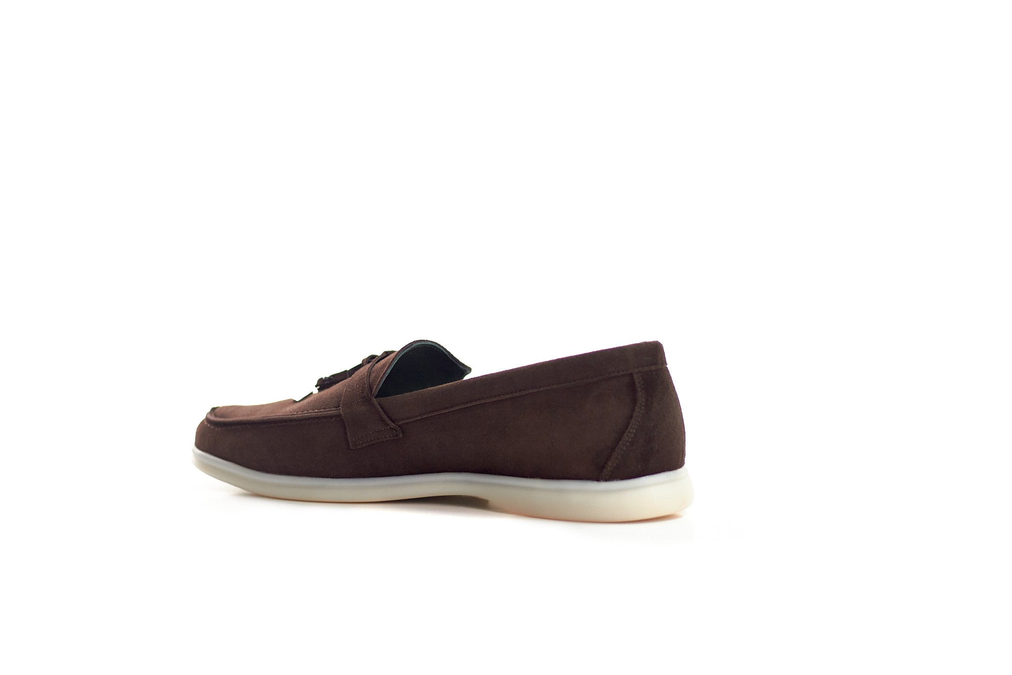 Toka Detaylı Bıyık Erkek Loafer Ayakkabı 9100 - Kahverengi