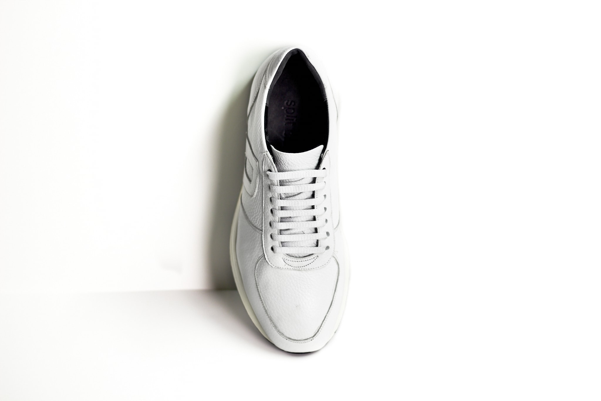 D desenli Hakiki Deri Erkek Sneaker 9910
