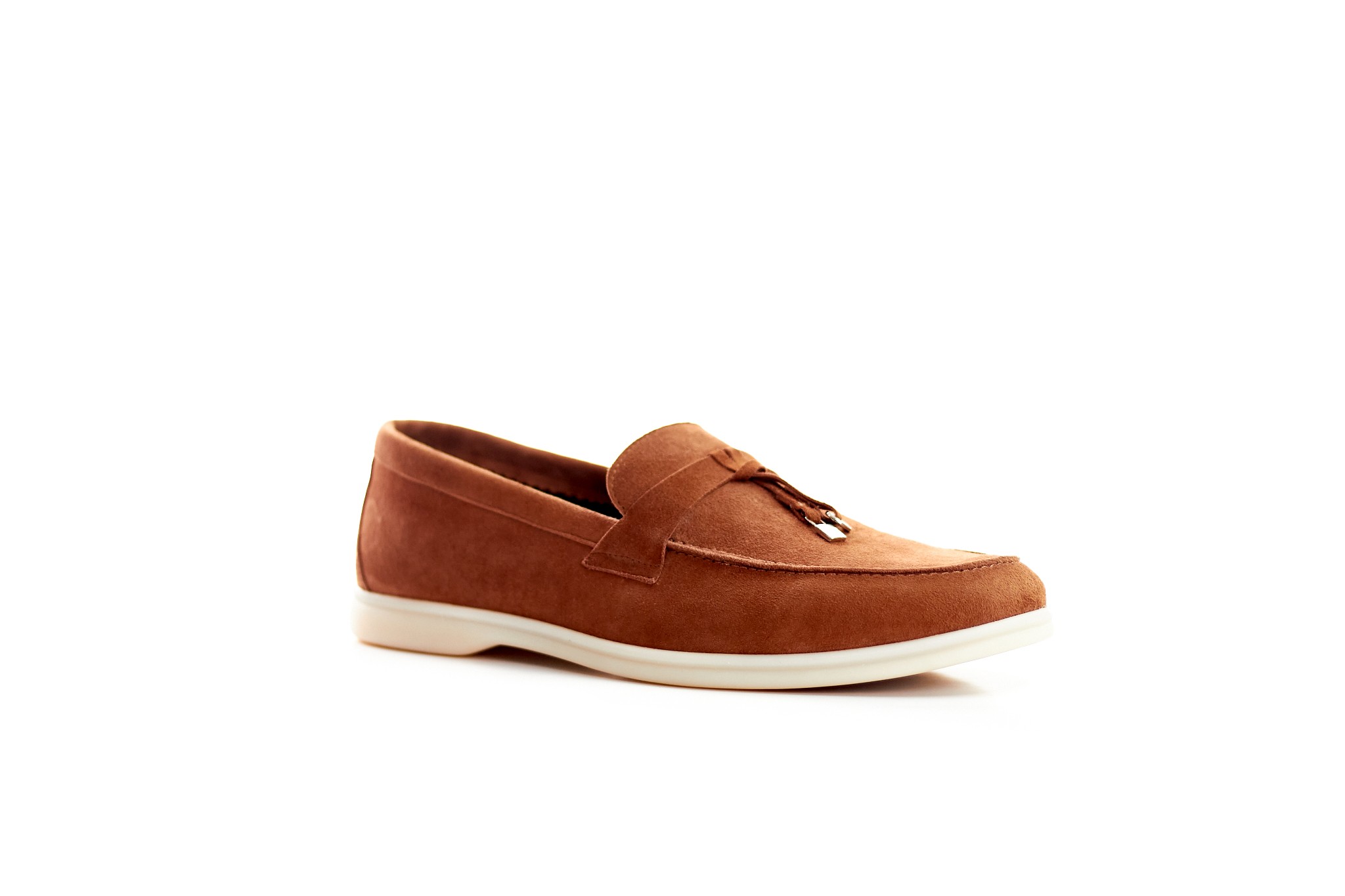Toka Detaylı Bıyık Erkek Loafer Ayakkabı 9100 - Taba