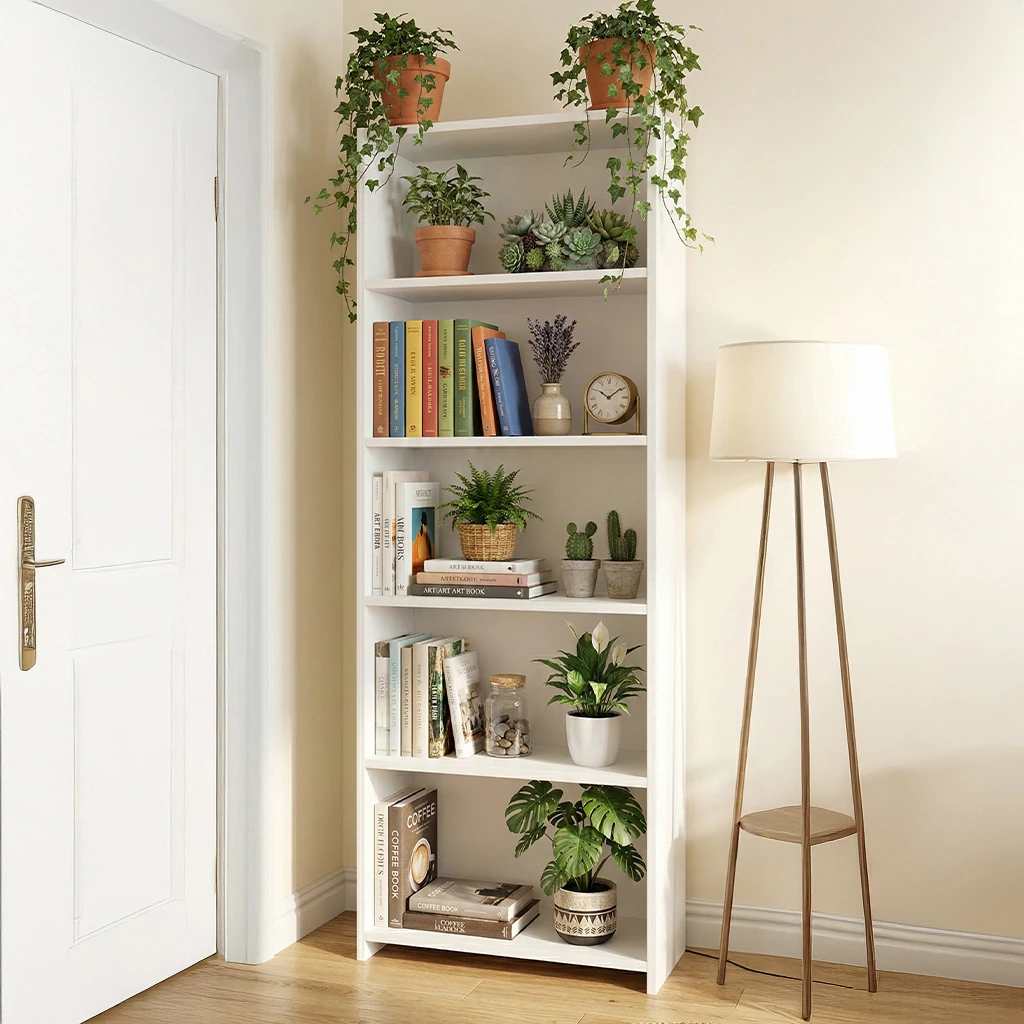 Dikey Kitaplık – 5 Raflı