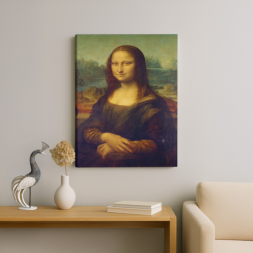 Leonardo da Vinci – Mona Lisa Kanvas Tablo