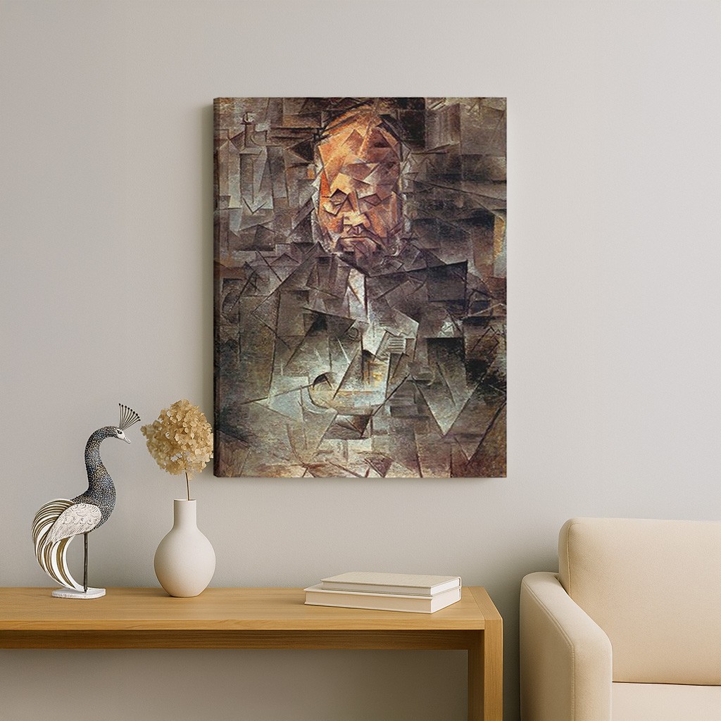 Pablo Picasso – Ambroise Vollard'ın Portresi Kanvas Tablo