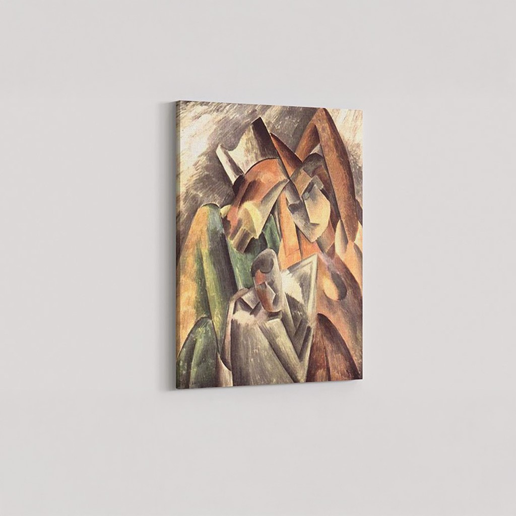 Pablo Picasso – Harlequin ve Ailesi Kanvas Tablo