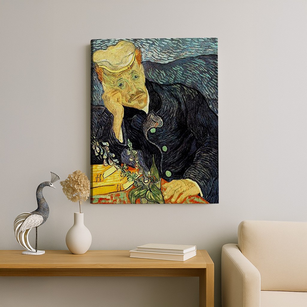 Vincent van Gogh – Dr. Gachet'nin Portresi Kanvas Tablo