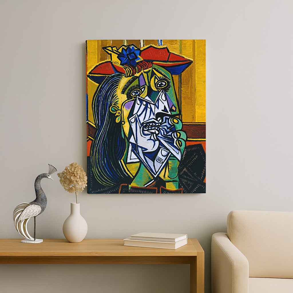 Pablo Picasso – Ağlayan Kadın Kanvas Tablo