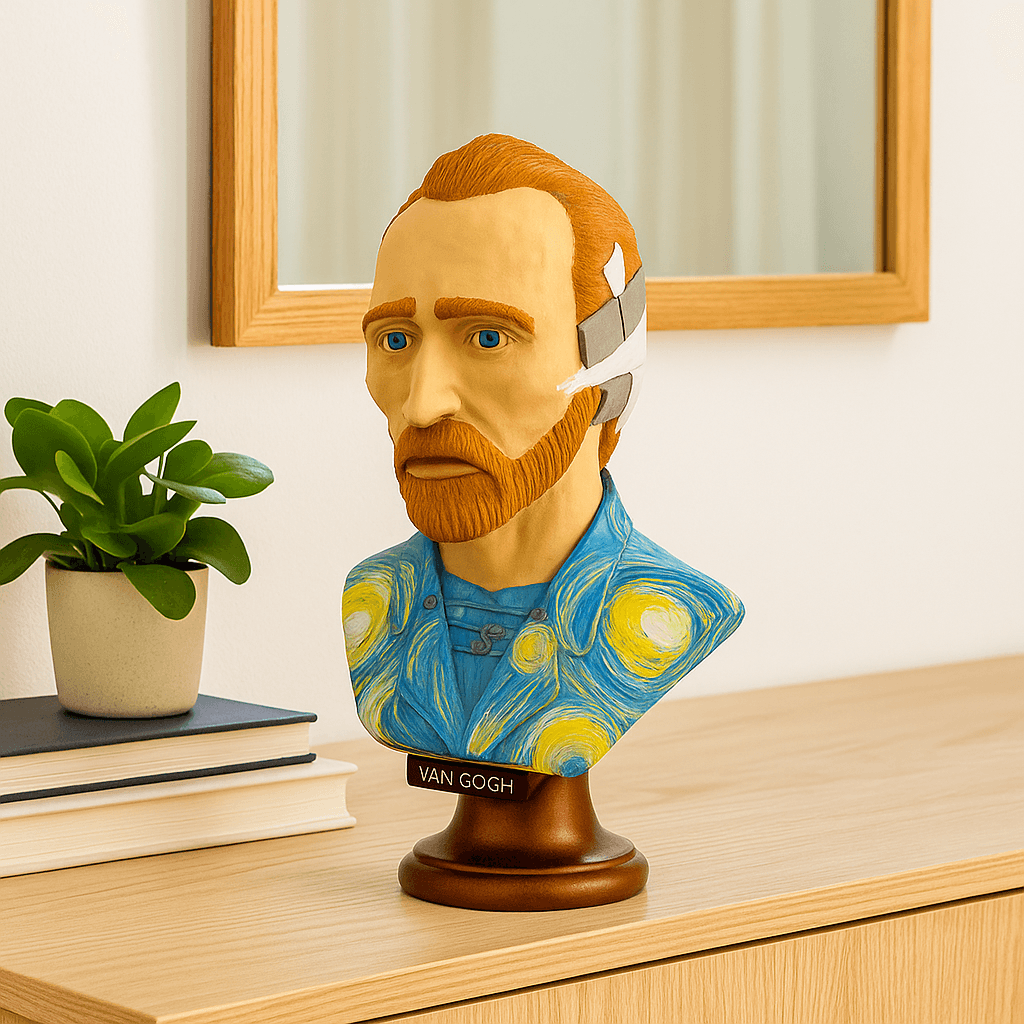 Van Gogh Büstü – Dekoratif Sanatçı Heykeli